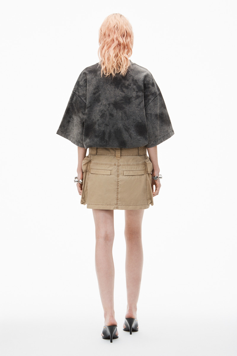 Cargo Mini Skirt with Oversize Pockets 4