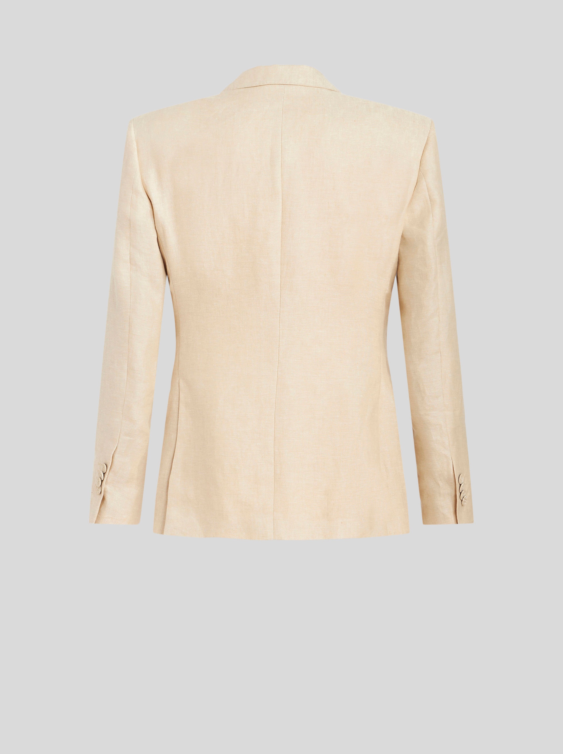LINEN AND SILK JACKET - 5