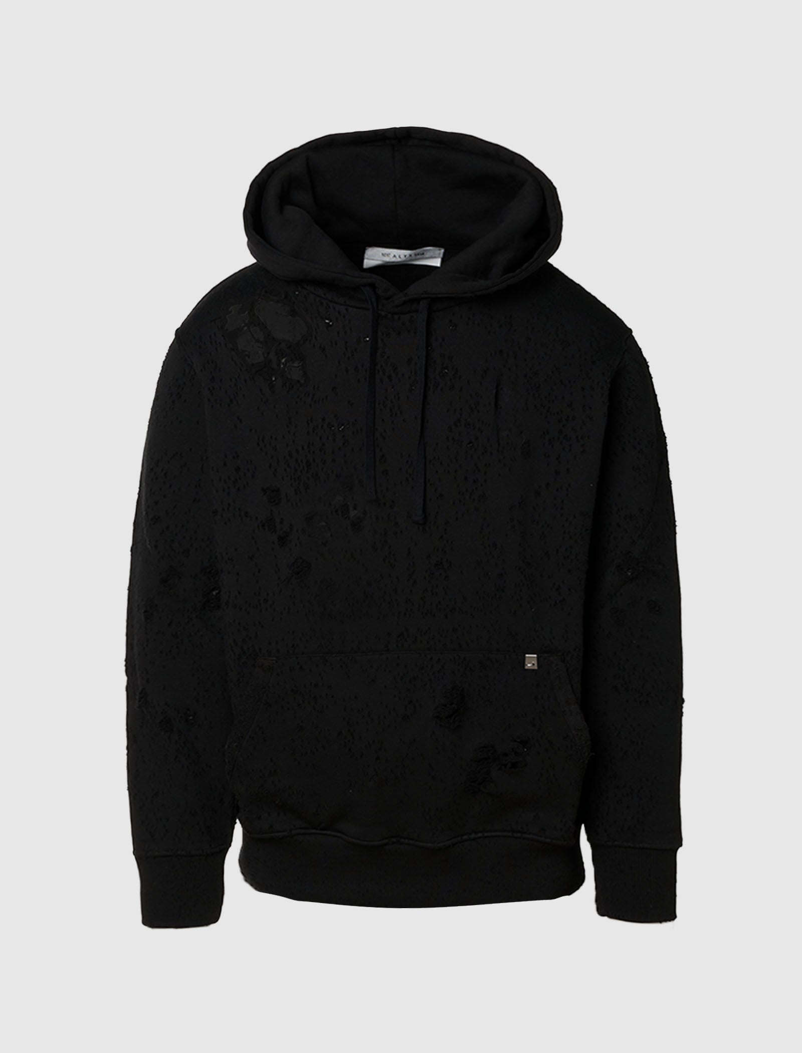 【1017 ALYX 9SM】Men's Garment Dye Reversible Zip-Up Hoodie 1017 ALYX 9SM Black Garment-Dyed Reversible Hoodie 1017 ALYX 9SM