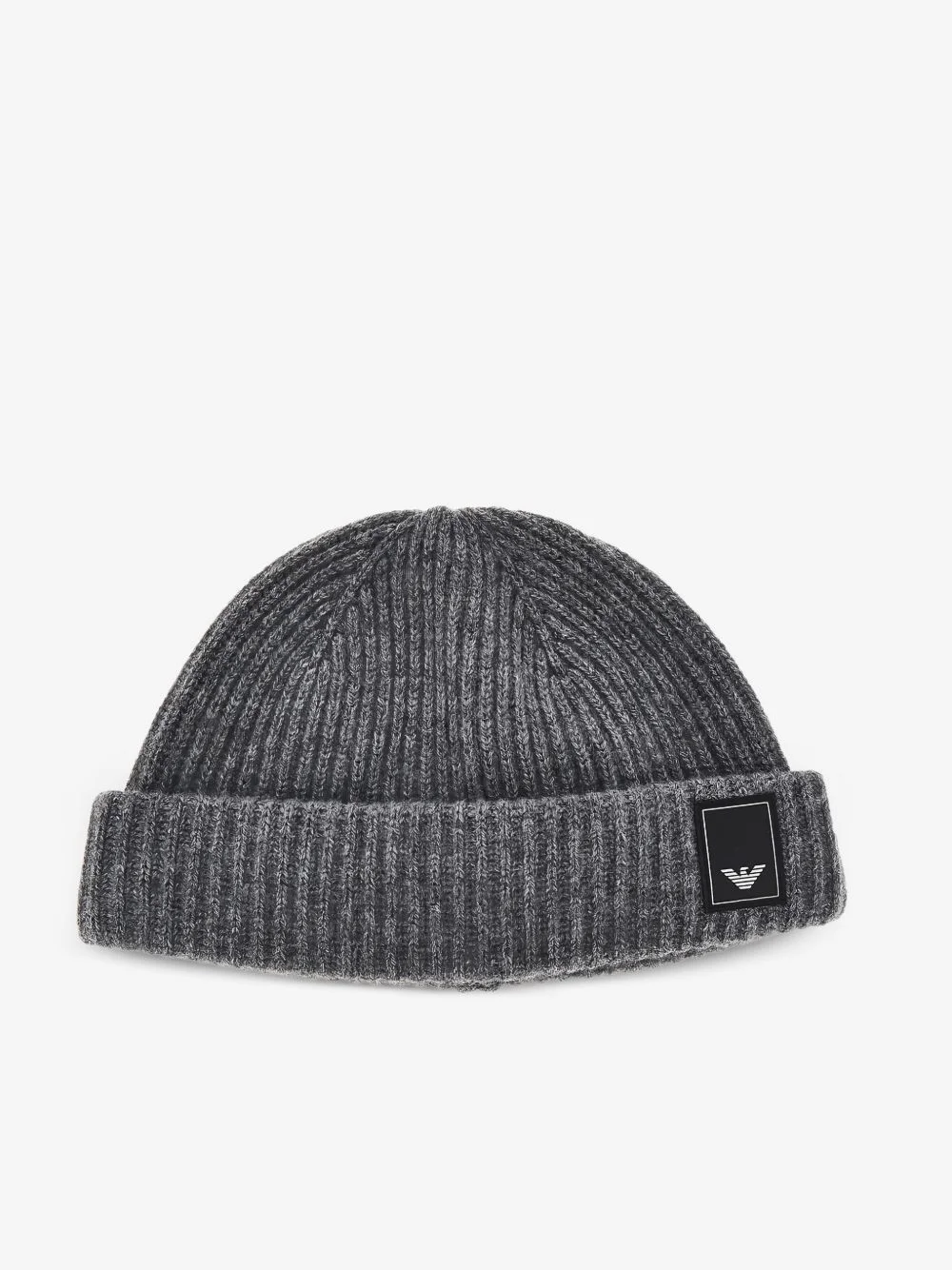 ribbed-knit beanie hat - 1
