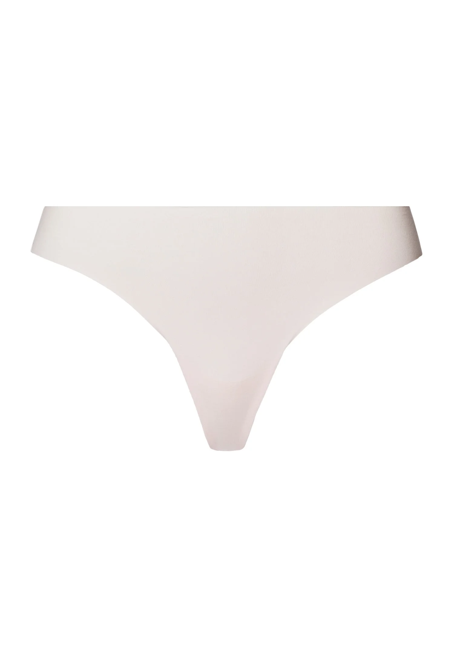 Invisible Cotton Cotton Blend Thong - 1