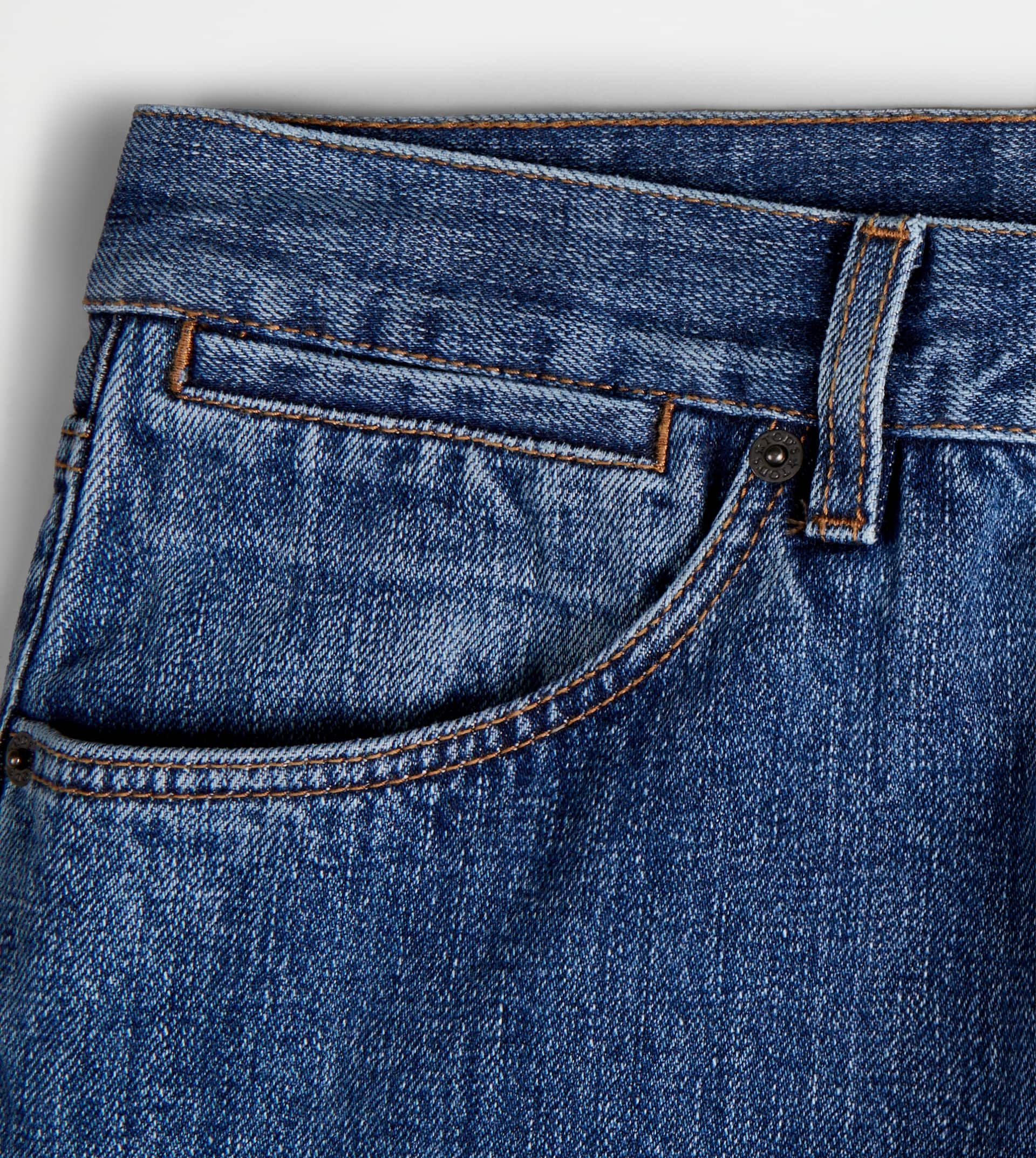 5 POCKET JEANS - BLUE - 3