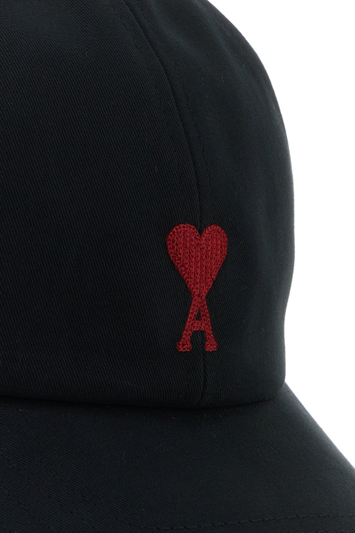 Black cotton baseball cap - 4