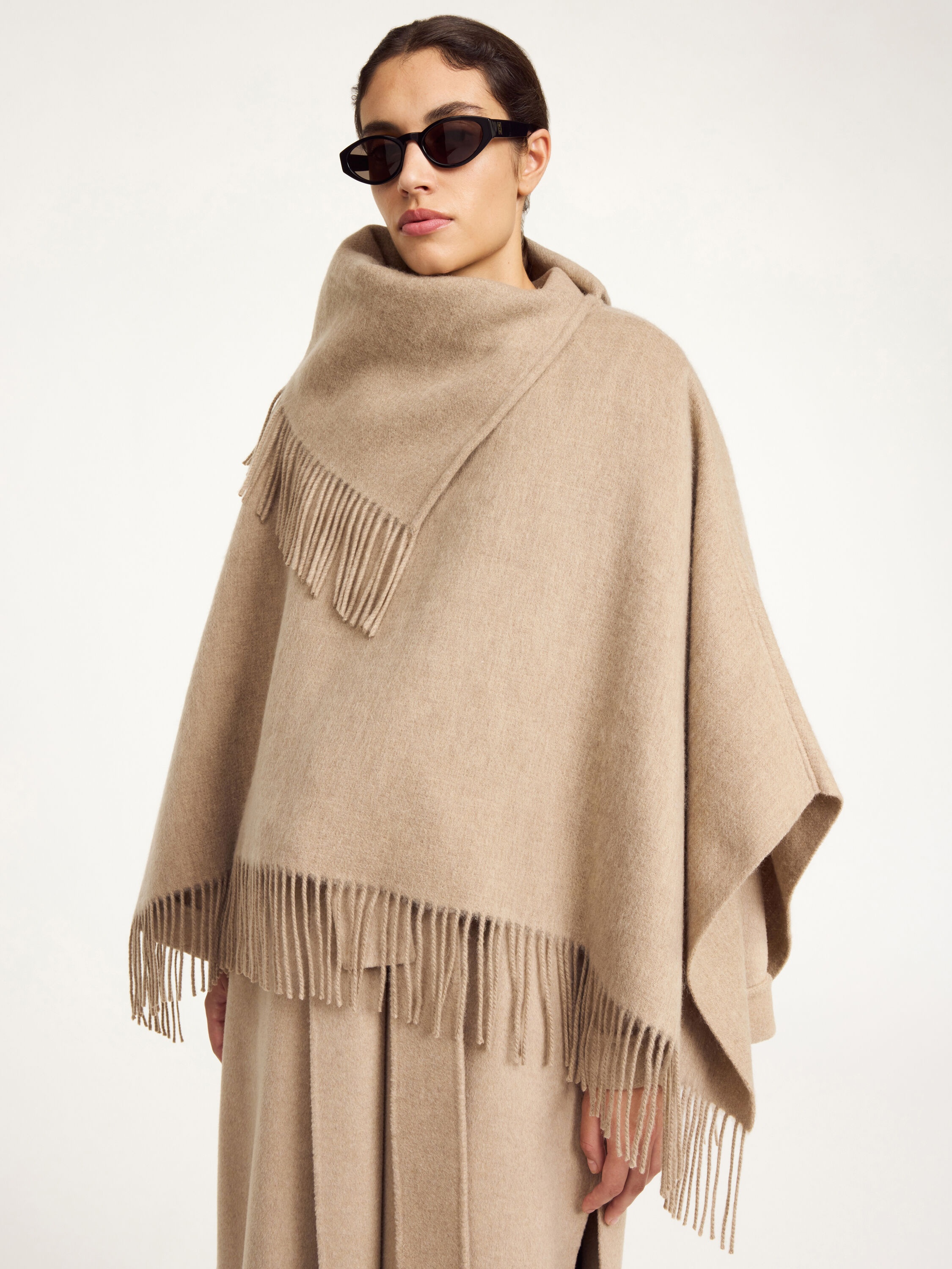 Turtma wool poncho - 2