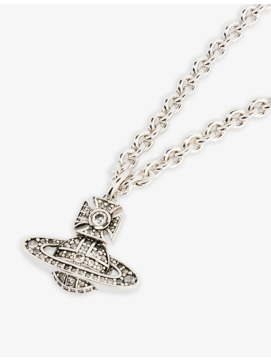 Carmela platinum-plated brass necklace - 2