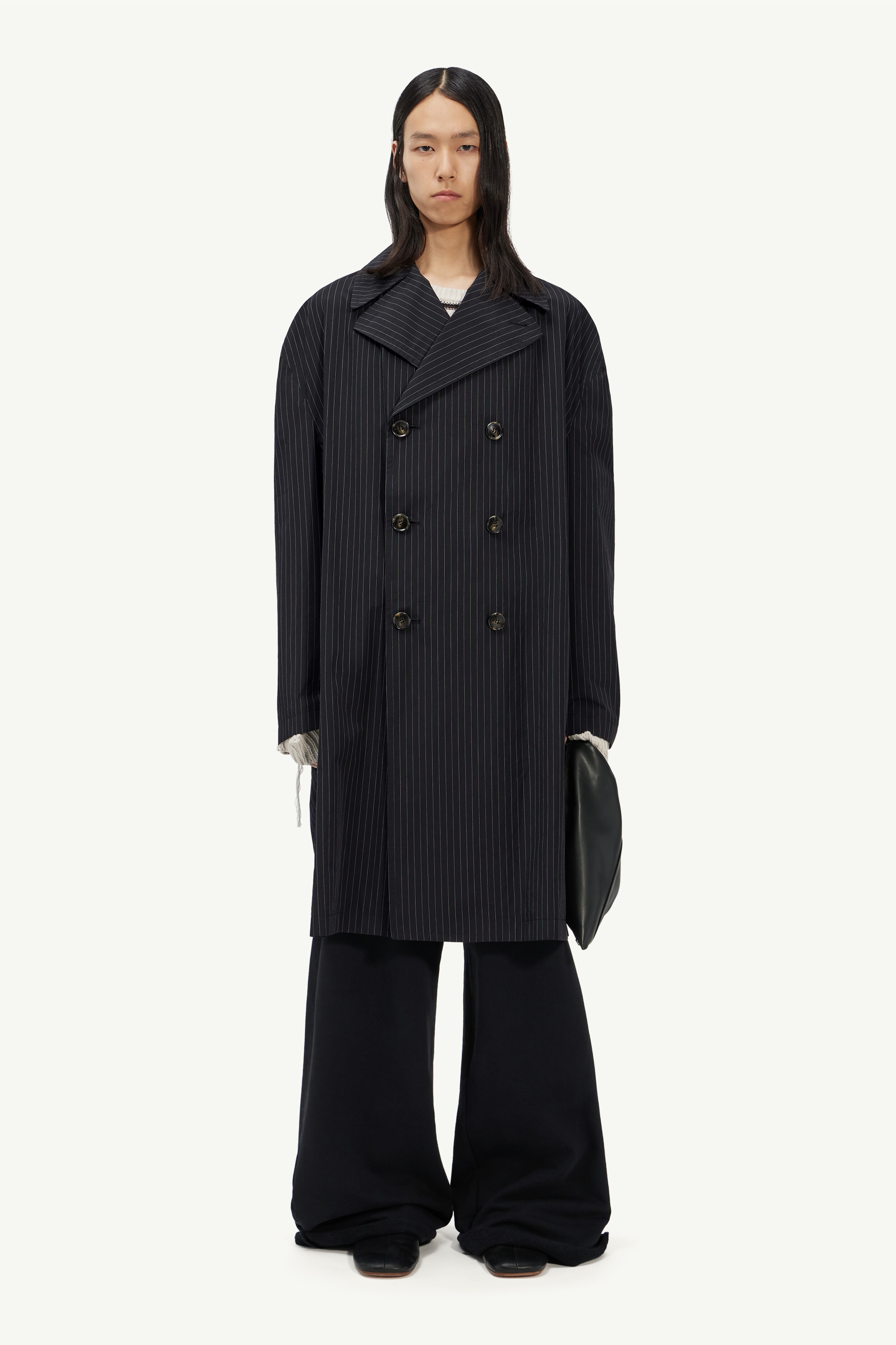 Double-breasted trench coat - 6