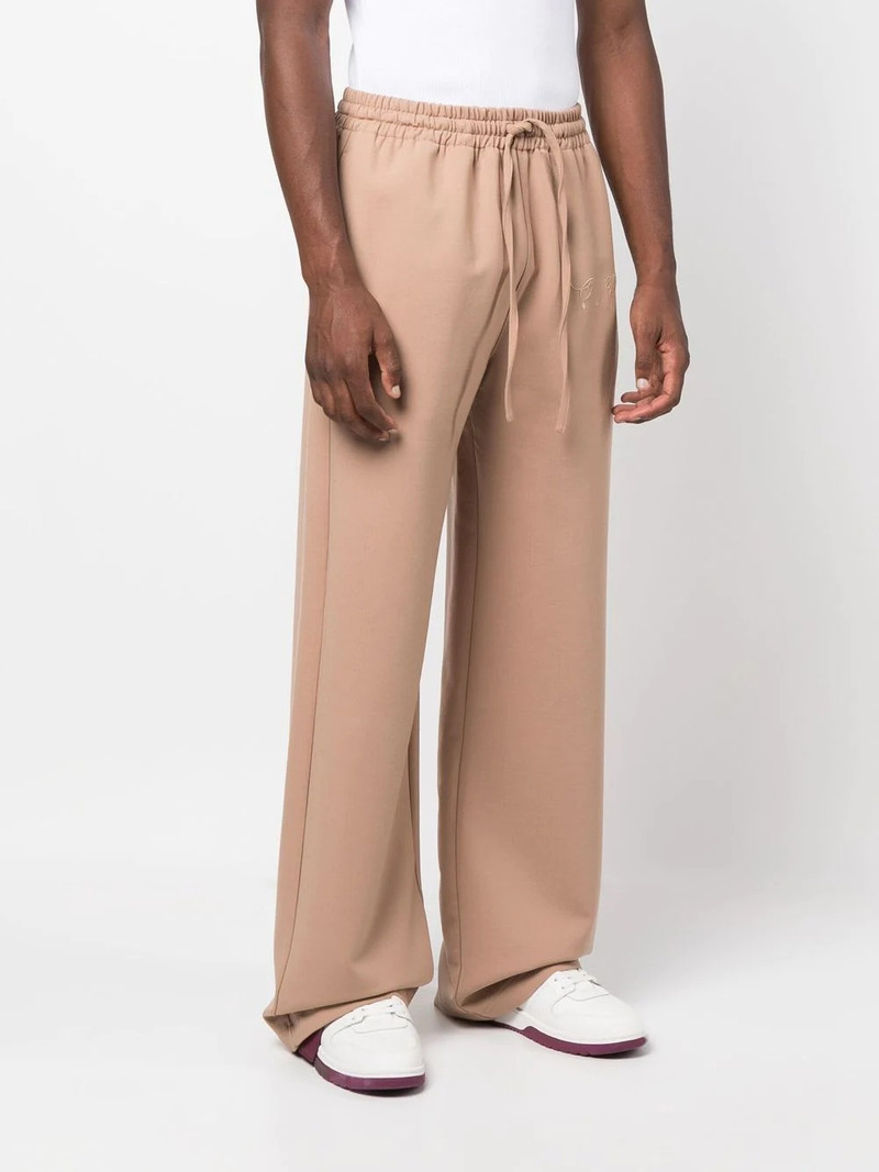 embroidered-logo track pants 3