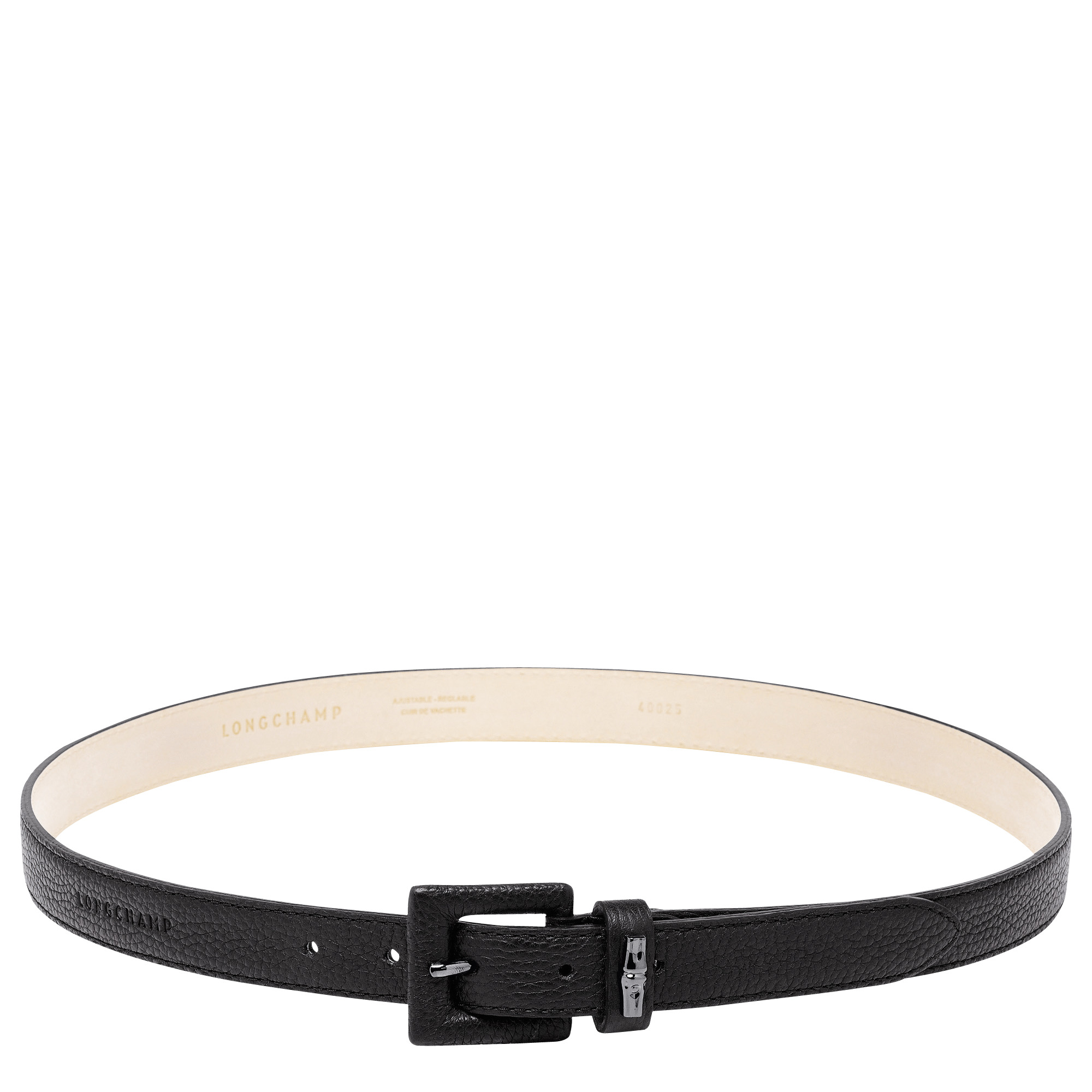 Roseau Essential Ladies' belt Black - Leather - 1