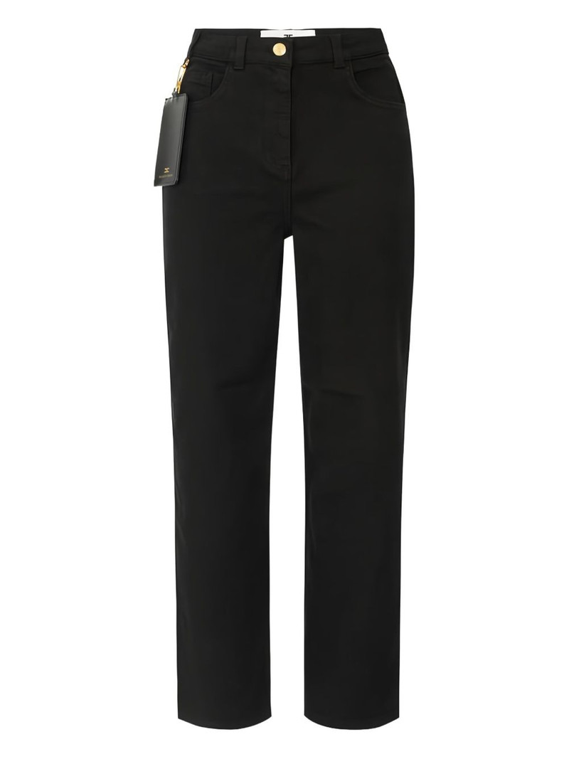 five-pocket cotton-blend jeans 1