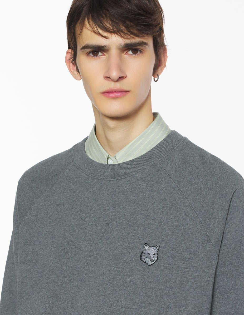 FOX HEAD OVERSIZE SWEATSHIRT - 4