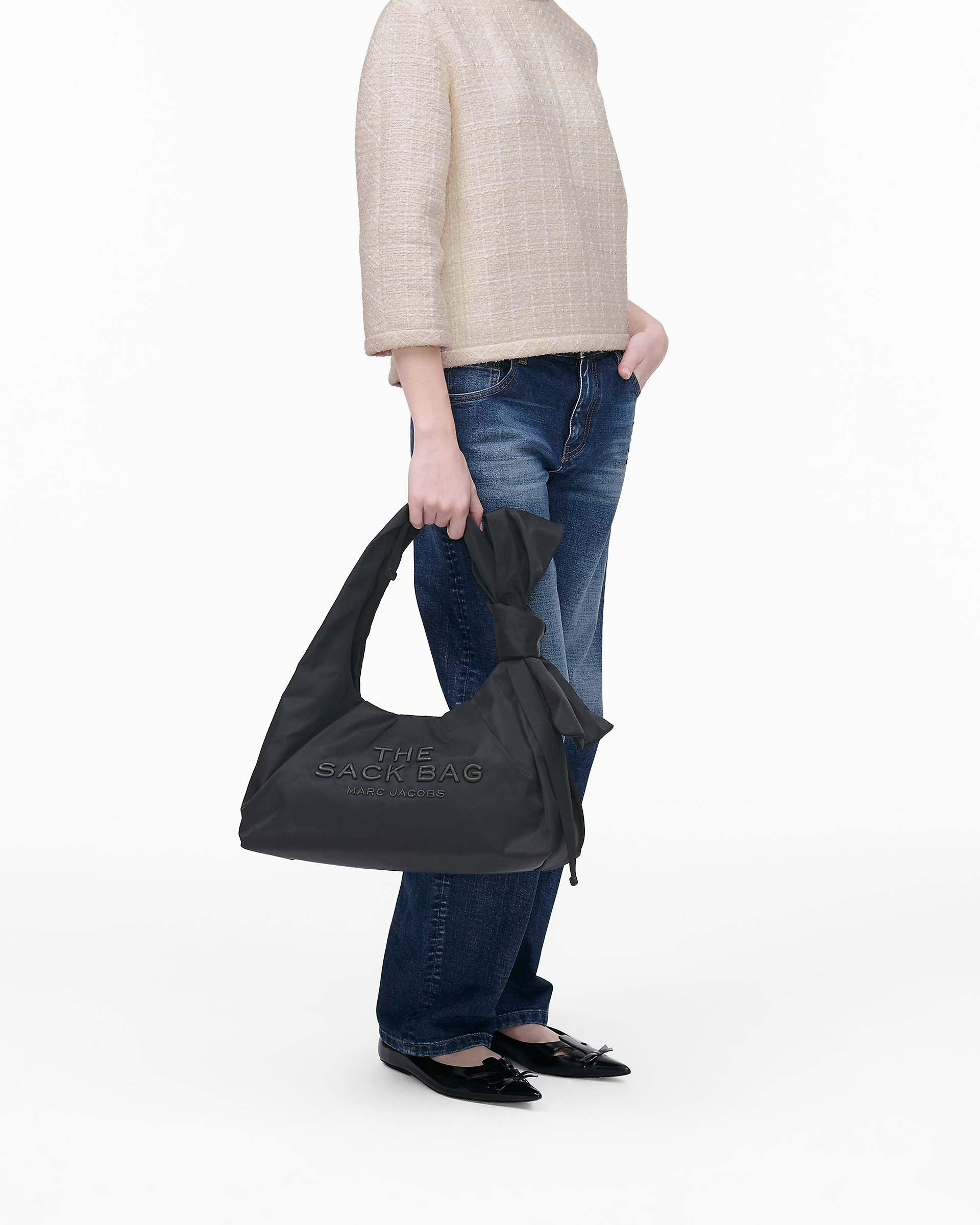 THE BOW NYLON SACK BAG - 8