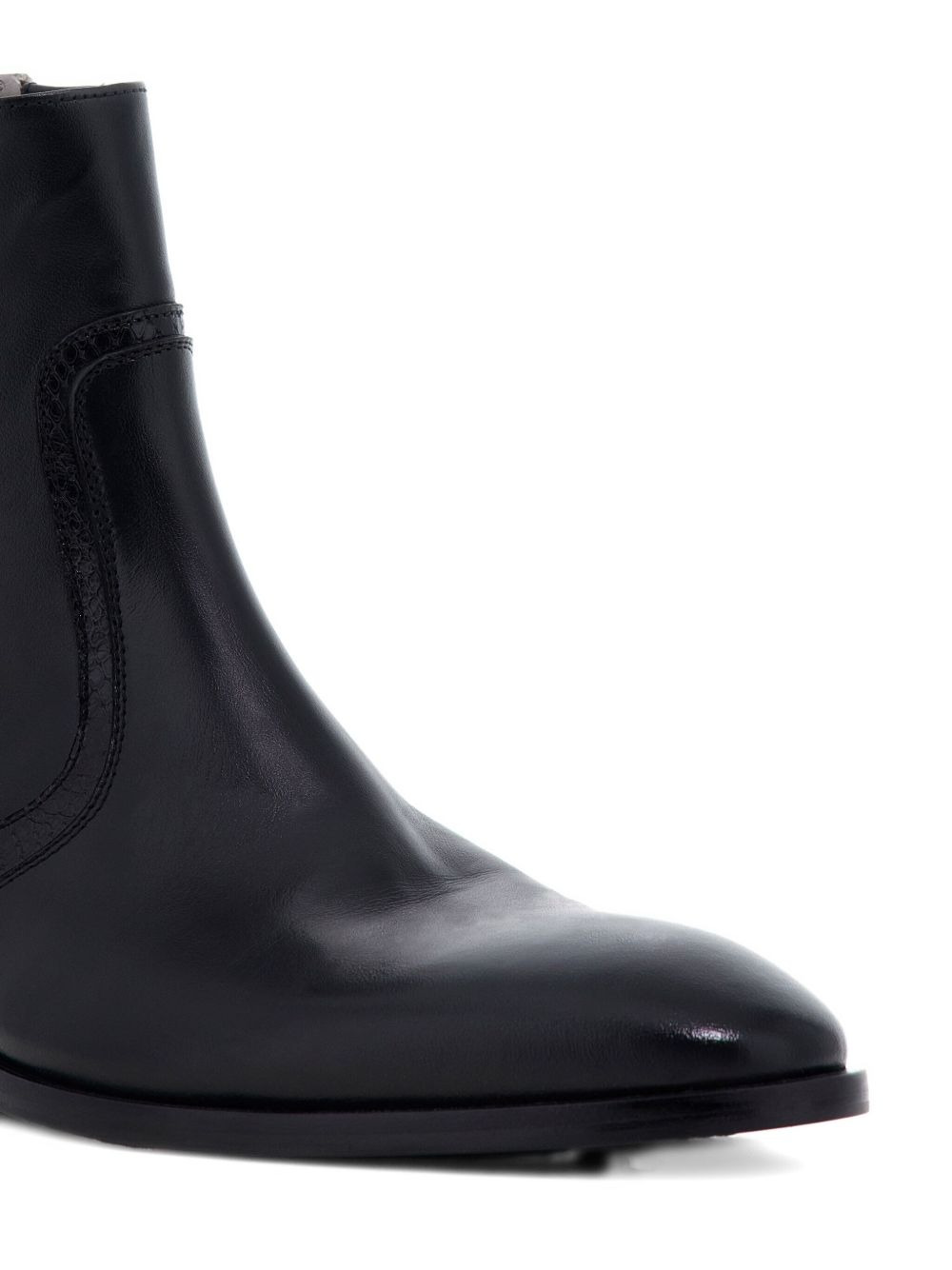 leather ankle boots - 5