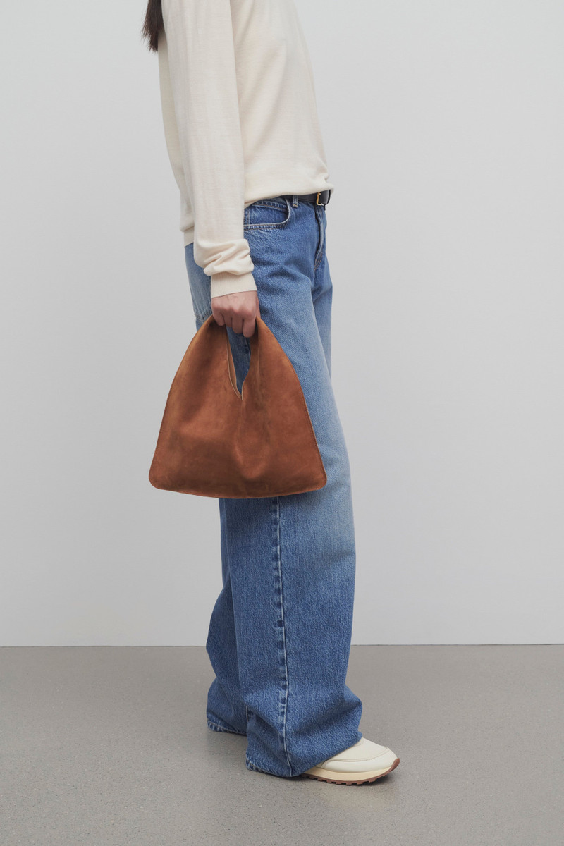 Small Bindle Bag in Suede 4