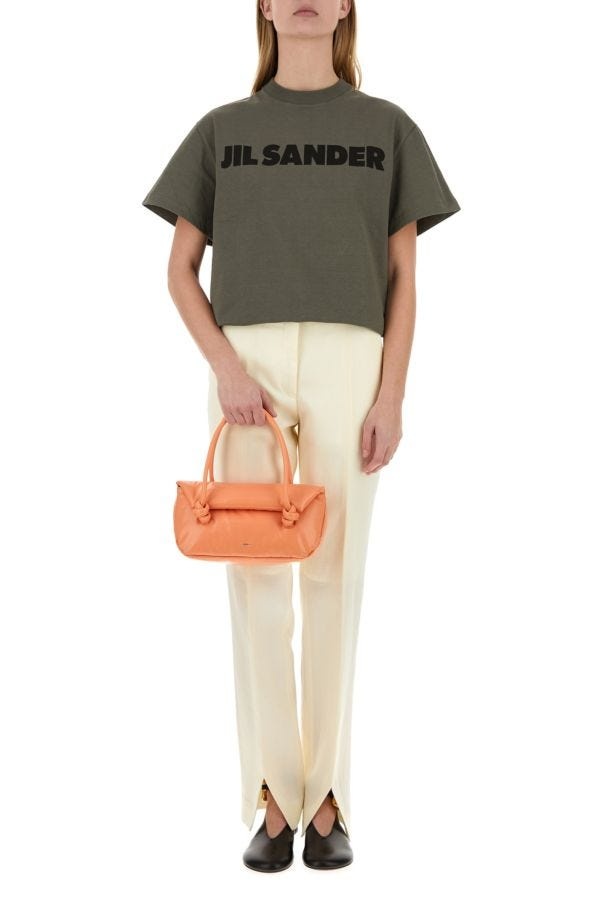 【関税&送料込】Jil Sander Peach Pink Leather Handbag Jil Sander Peach pink leather handbag | gebnegozionline