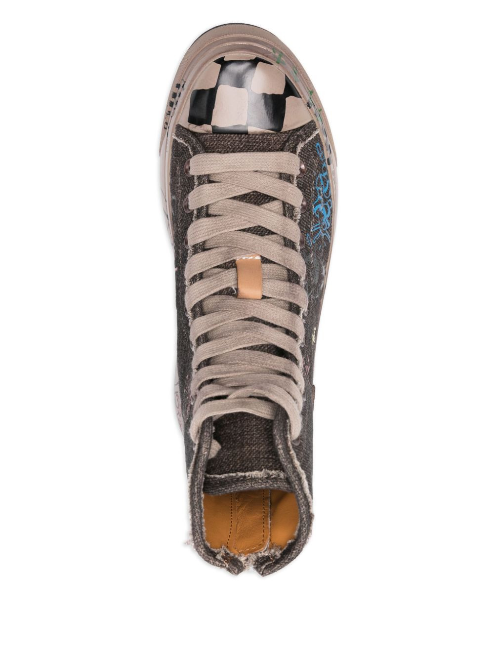 high-top platform trainers - 4