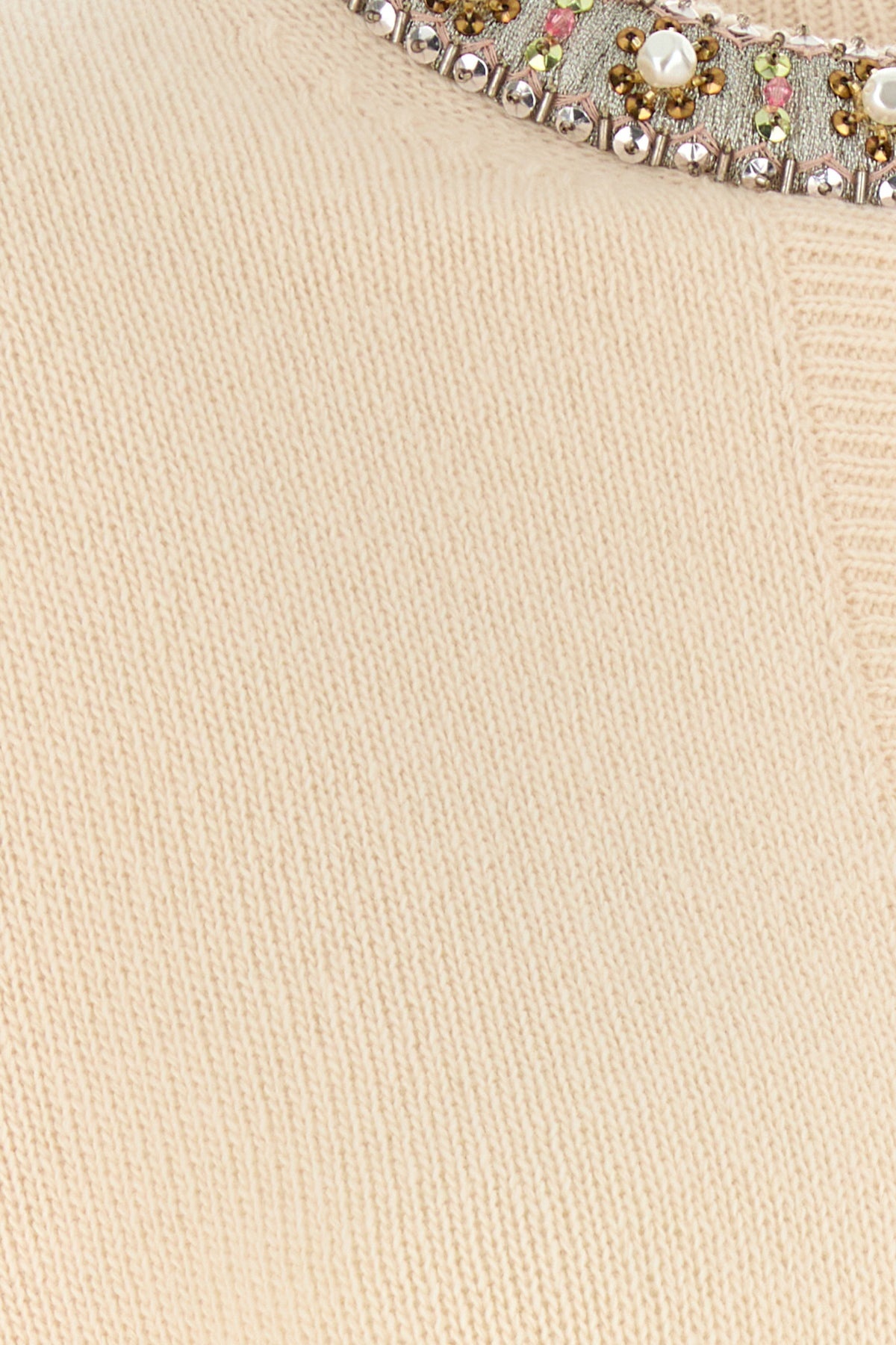 Cream wool sweater - 5