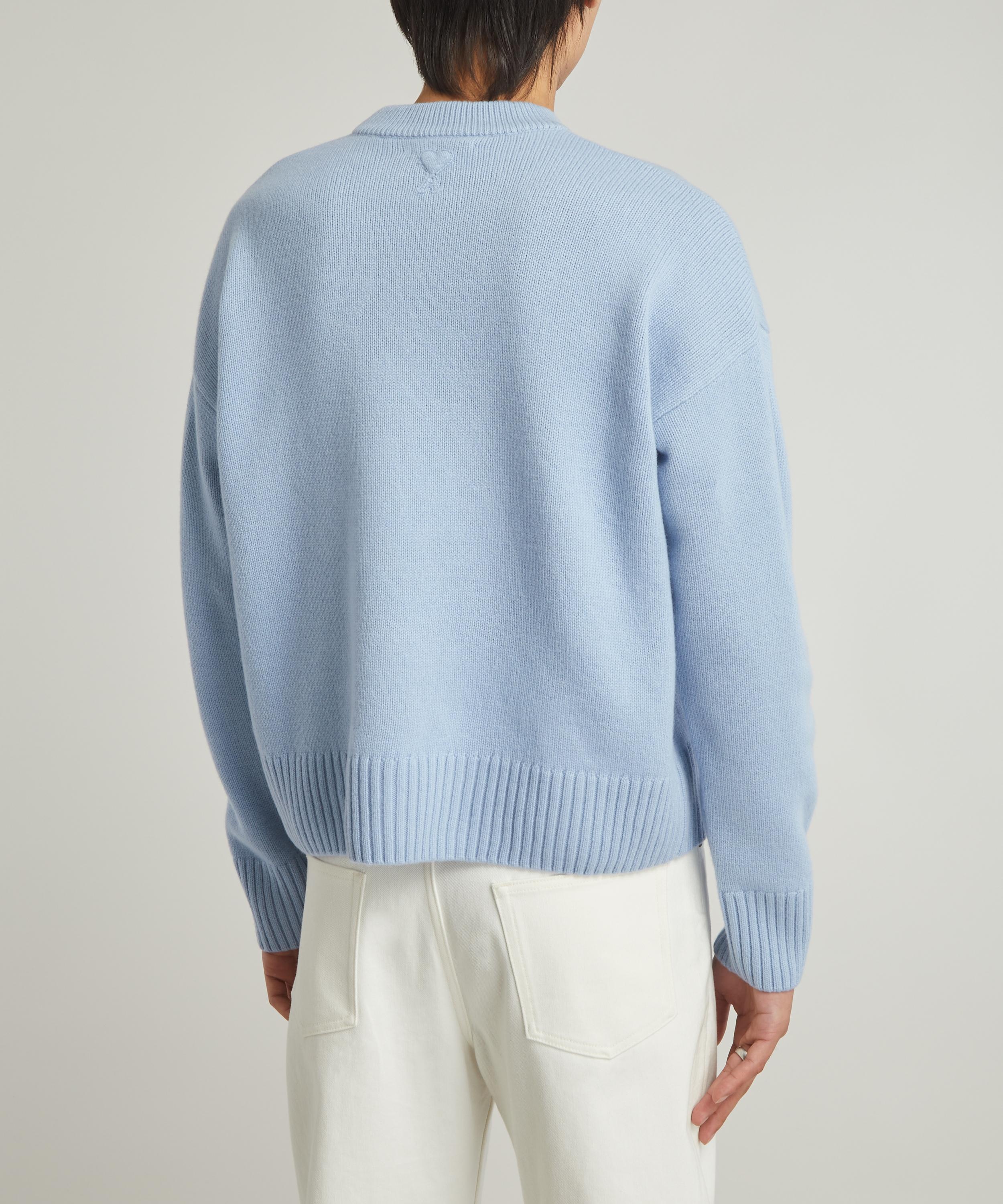 Cropped Wool and Cashmere Jumper - 4