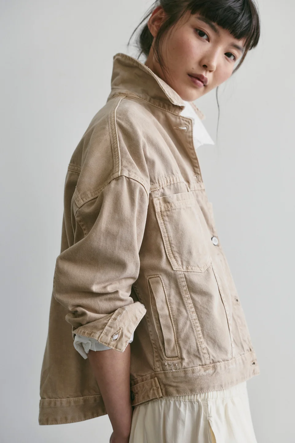 We The Free Opal Swing Denim Jacket - 1