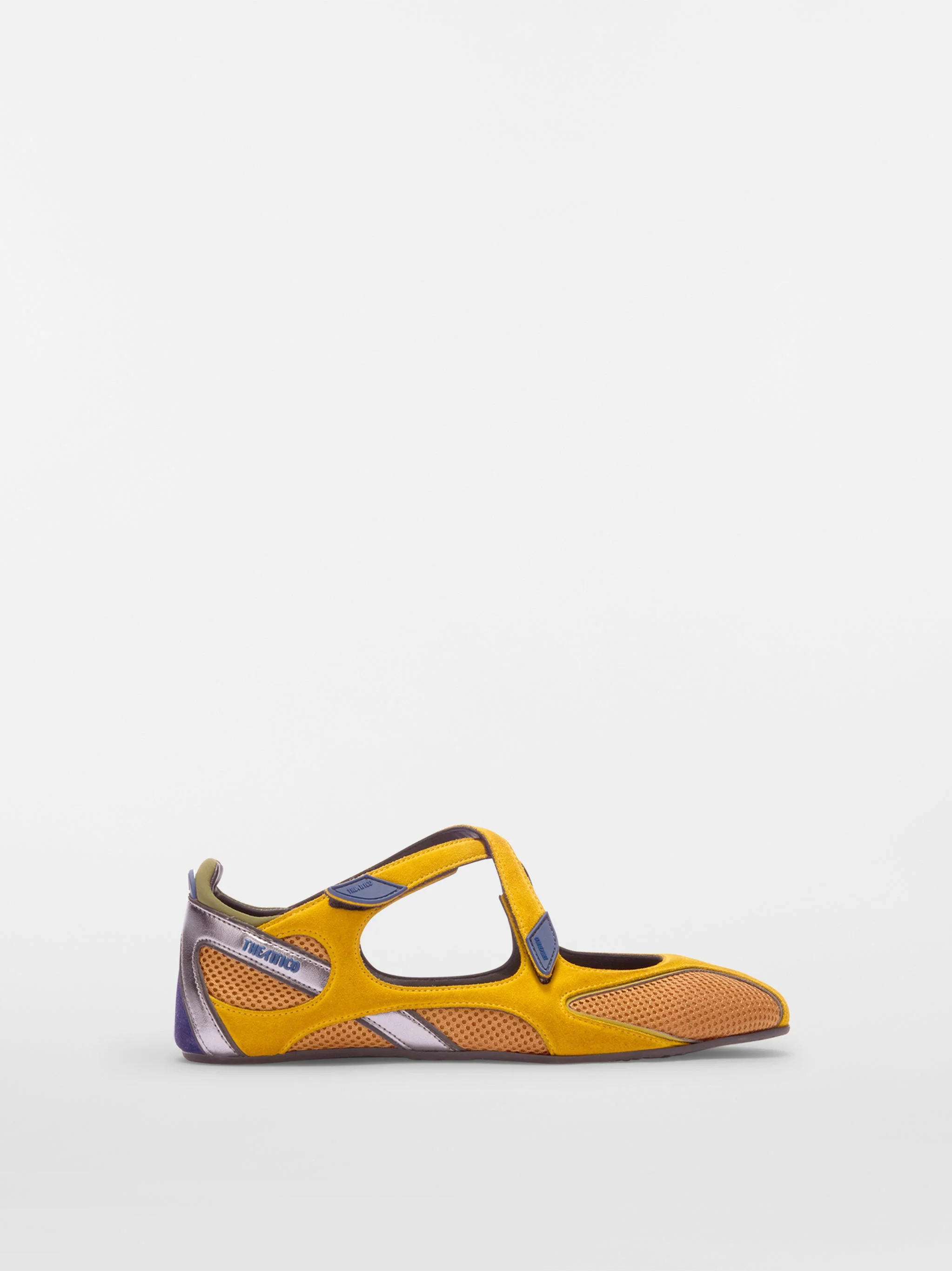 ''FLOOR 01'' MUSTARD BALLERINA FLAT - 1
