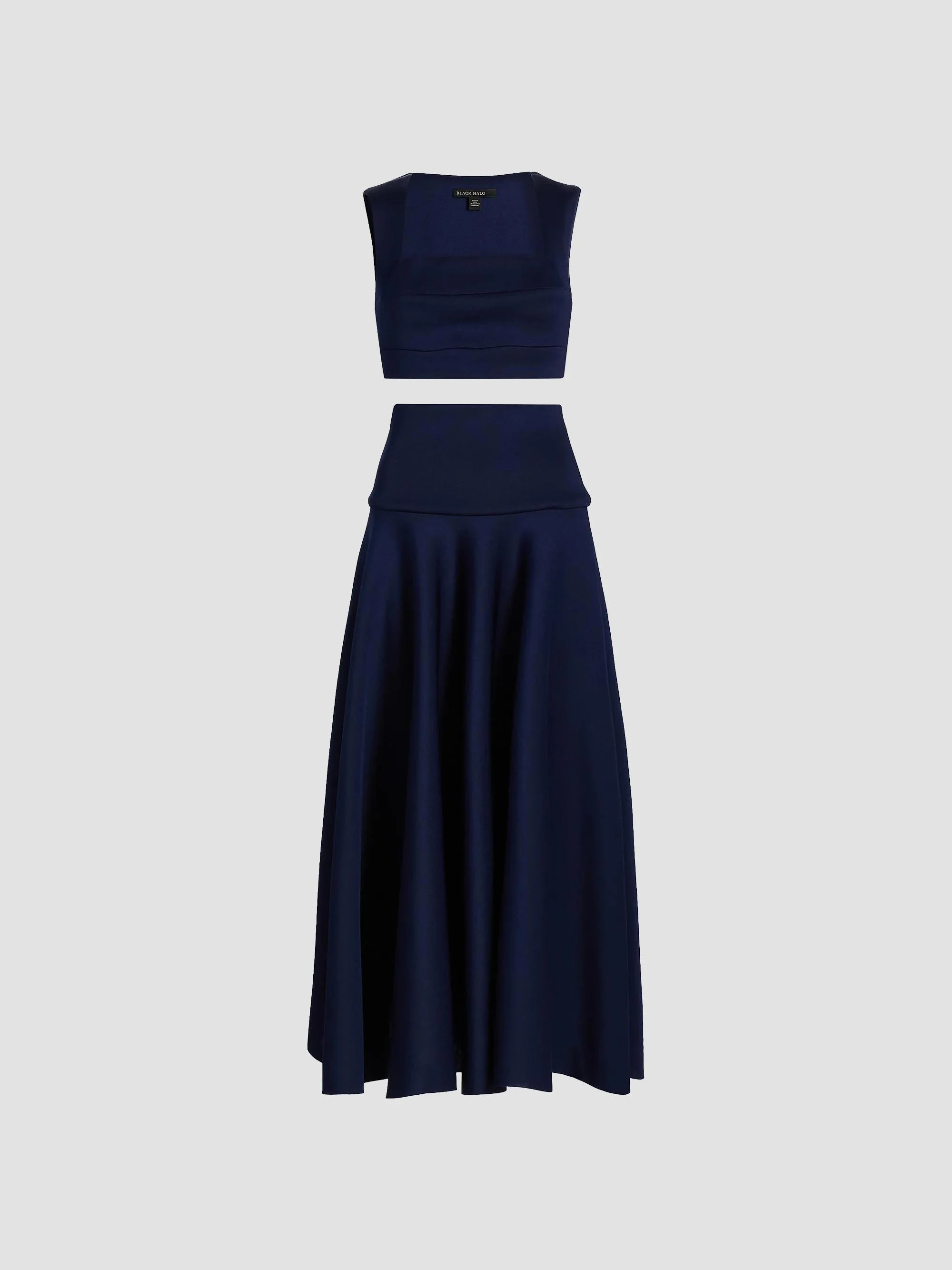 Women's Pamina Two-Piece Midi-Dress Set - Navy - 1