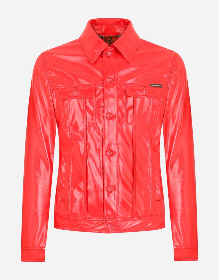 Coated technical fabric jacket - 3