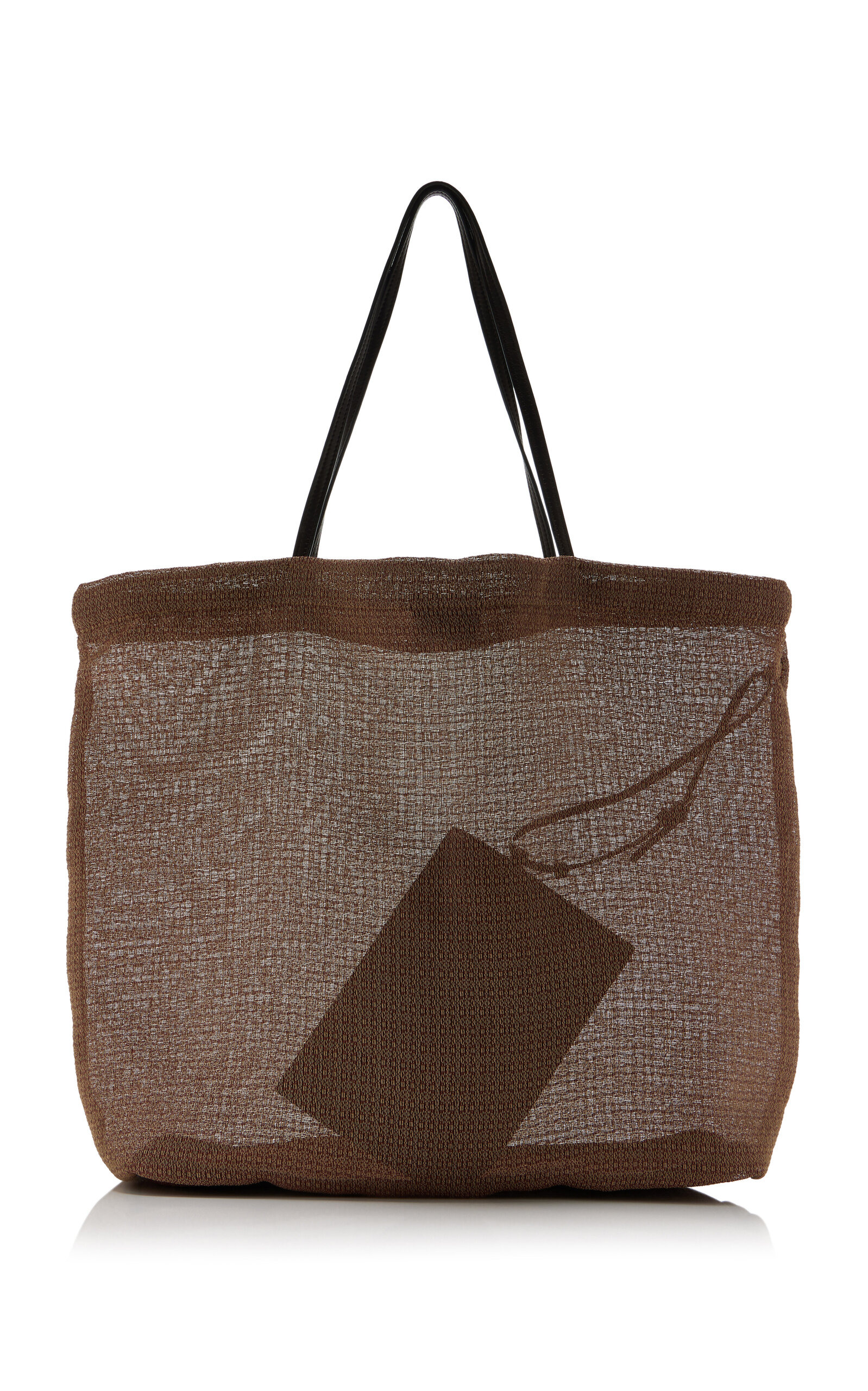 Barn Oversized Woven Tote Bag brown - 4