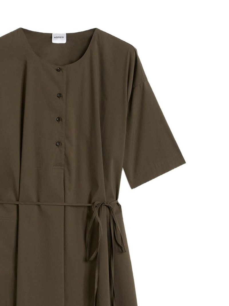 Aspesi tie-waist midi dress outlook