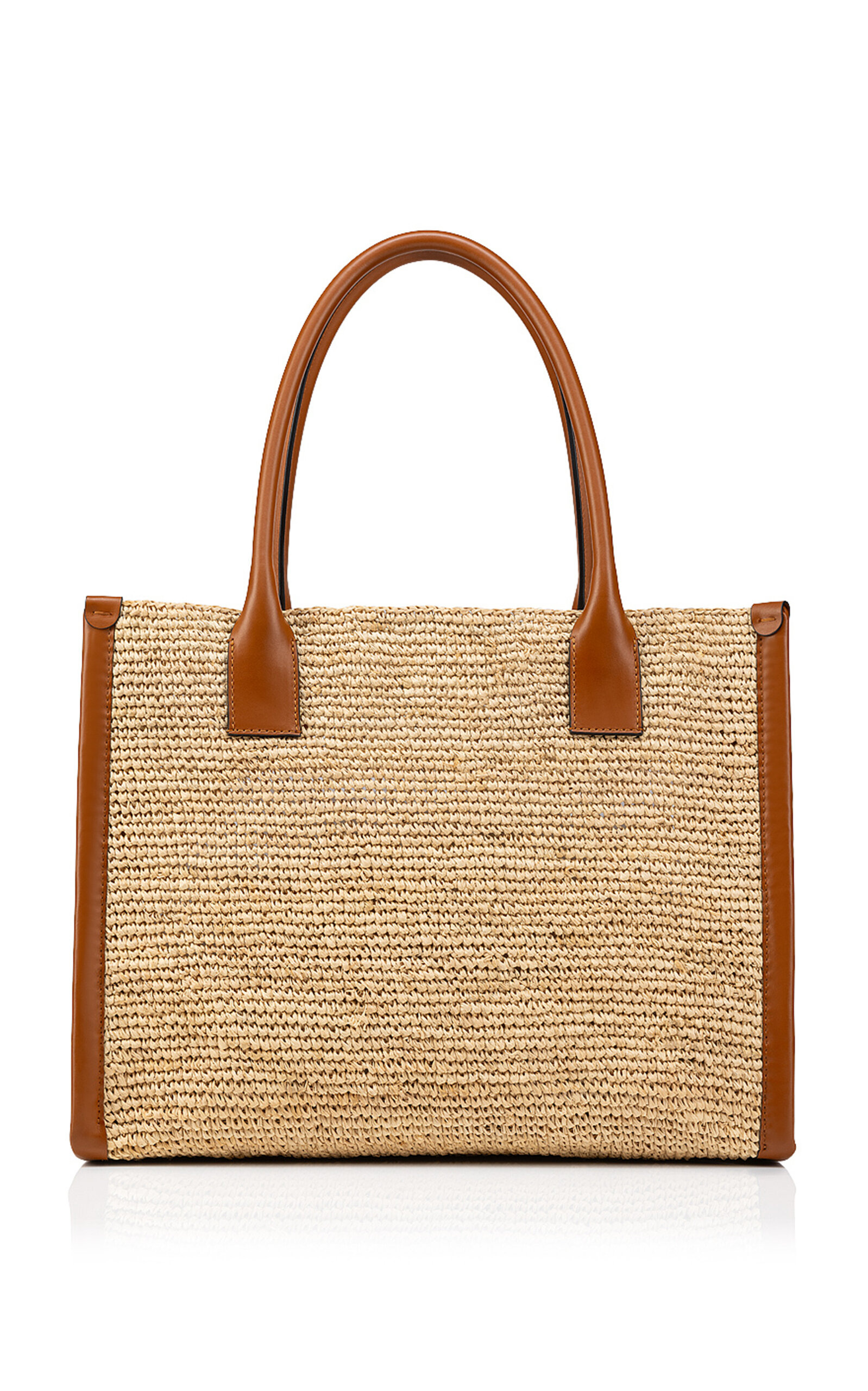 By My Side E/W Woven Raffia Tote Bag neutral - 3