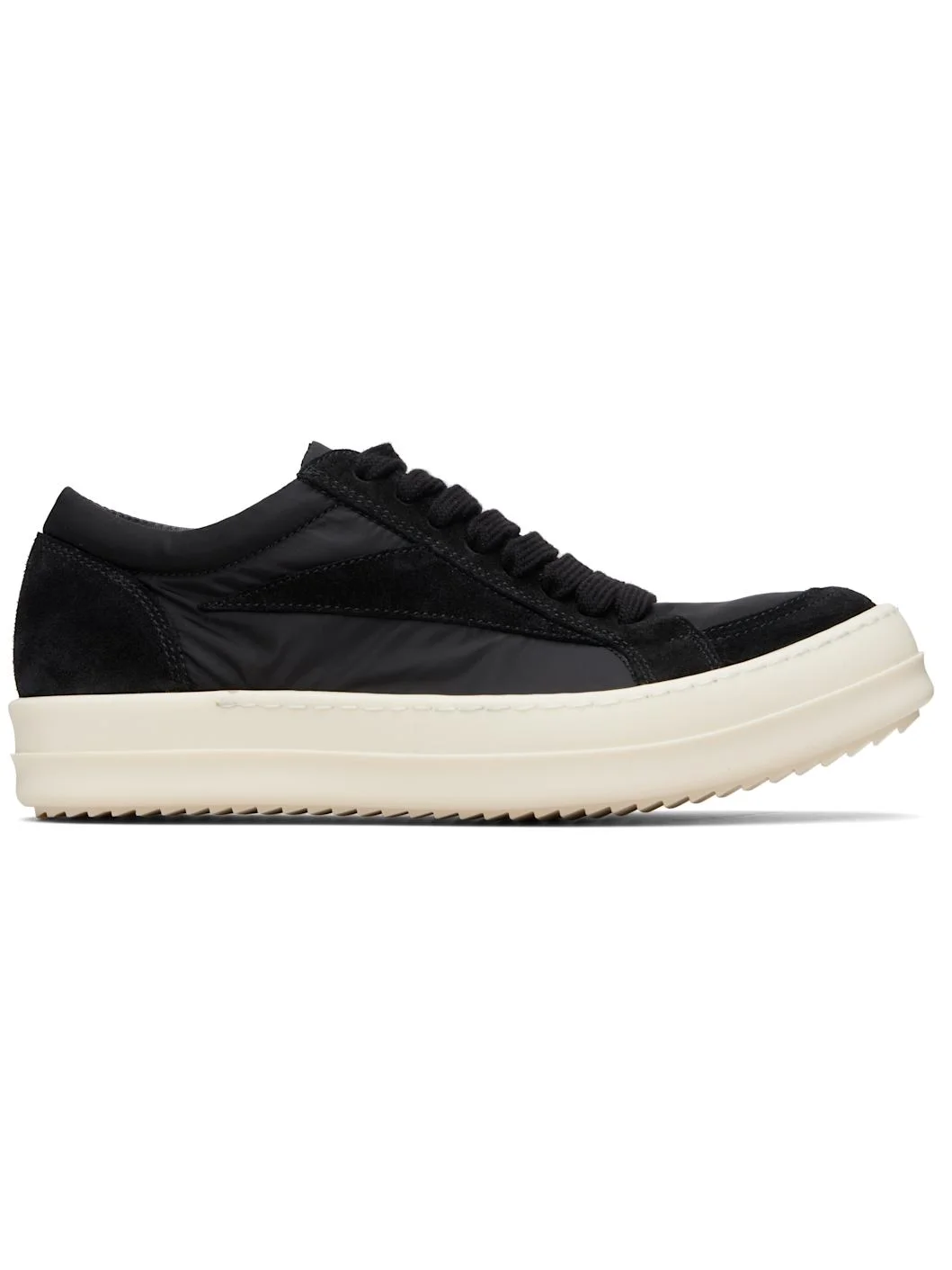 Black Temple Vintage Sneakers - 1