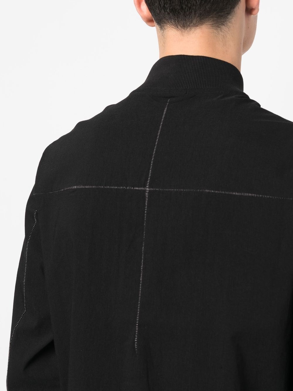 band collar shirt jacket - 5