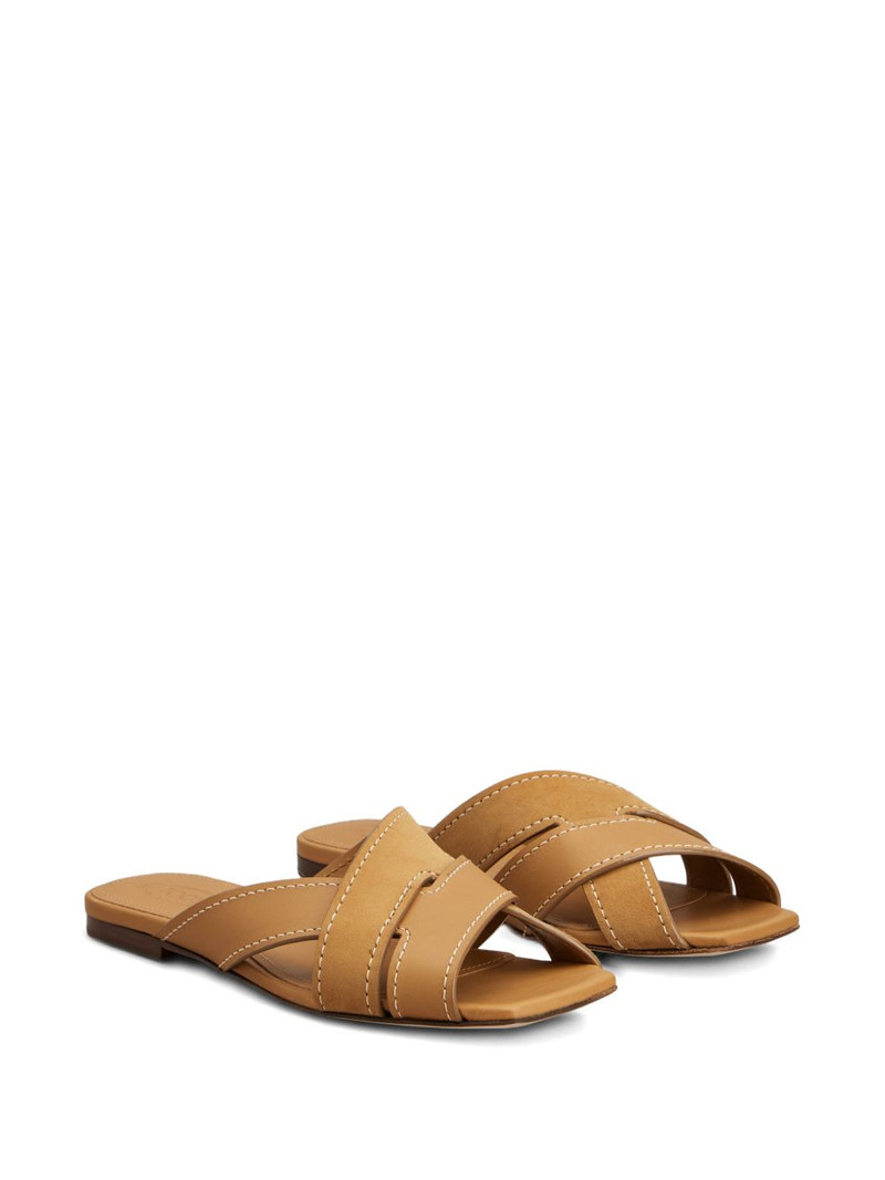 Tod's crisscros-design sandals outlook