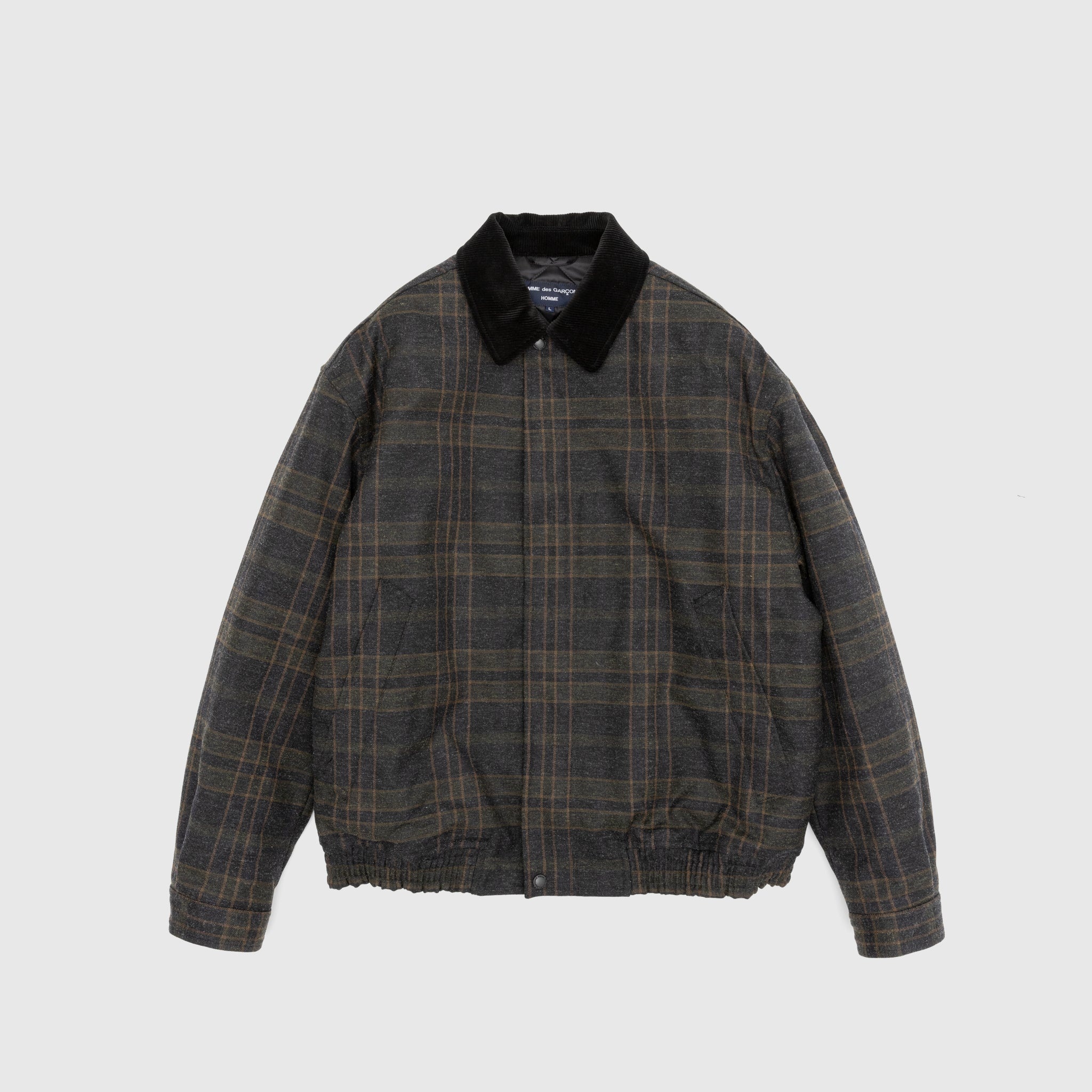 comme des garçons homme tweed coat Vintage AW1988 Comme Des Garcons Homme Plus Tweed Jacket by