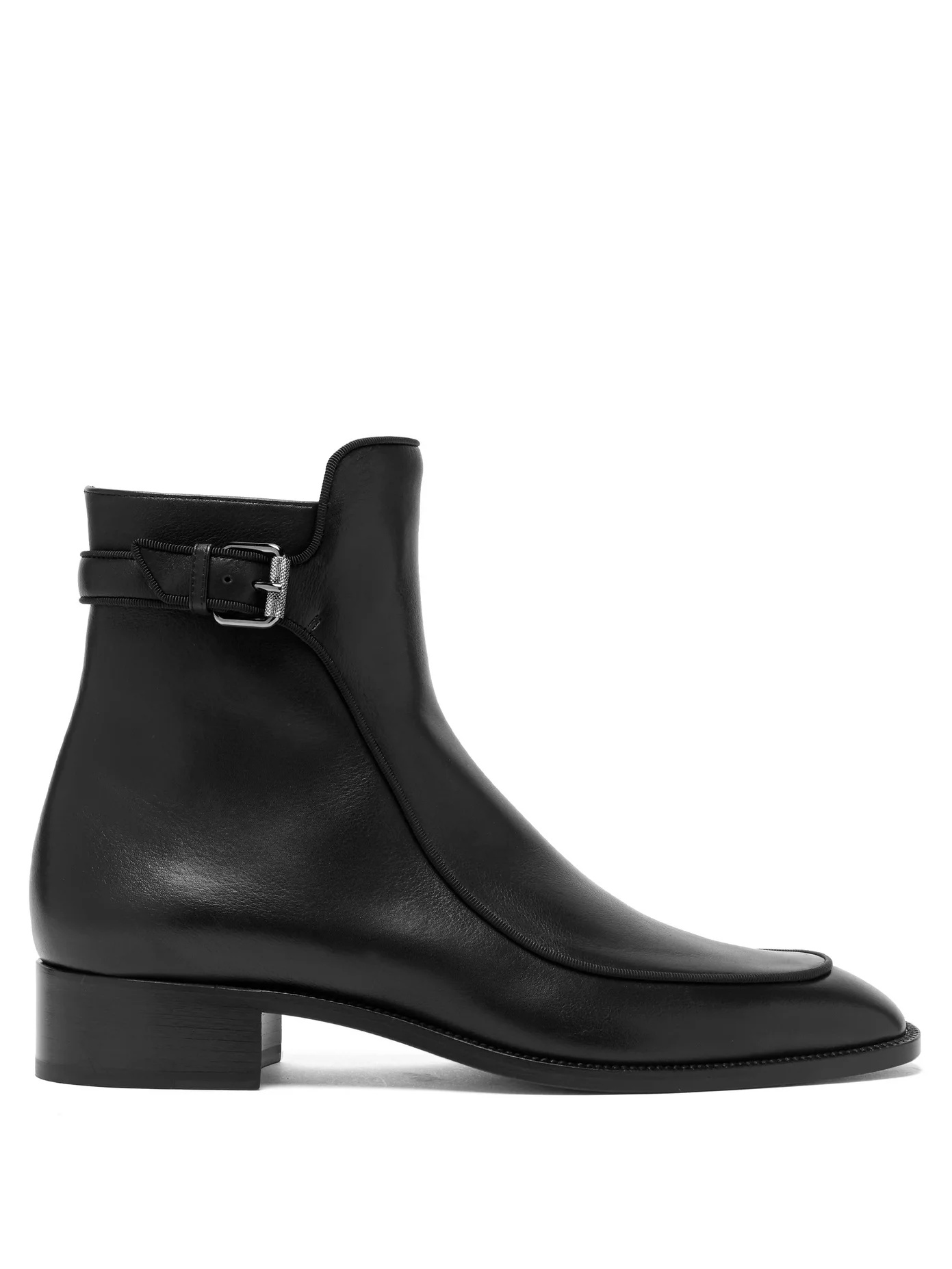 Ecritoir leather ankle boots - 1