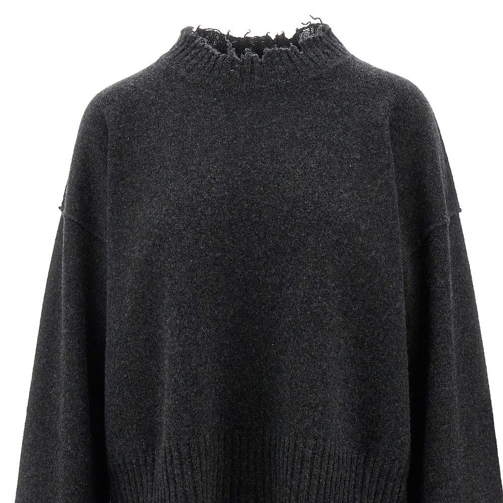 DISTRESSED CASHMERE SWEATER - 2