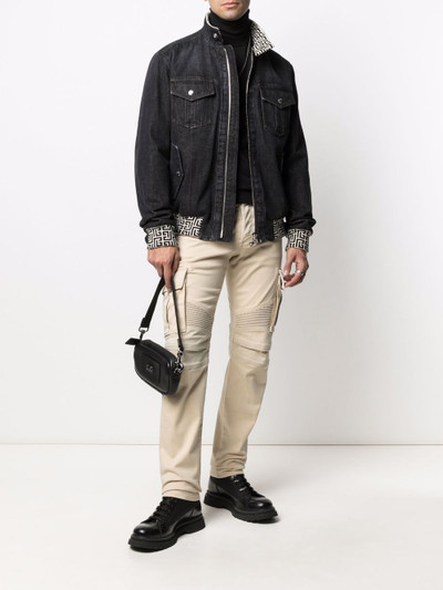 Balmain B-embossed cargo jeans outlook