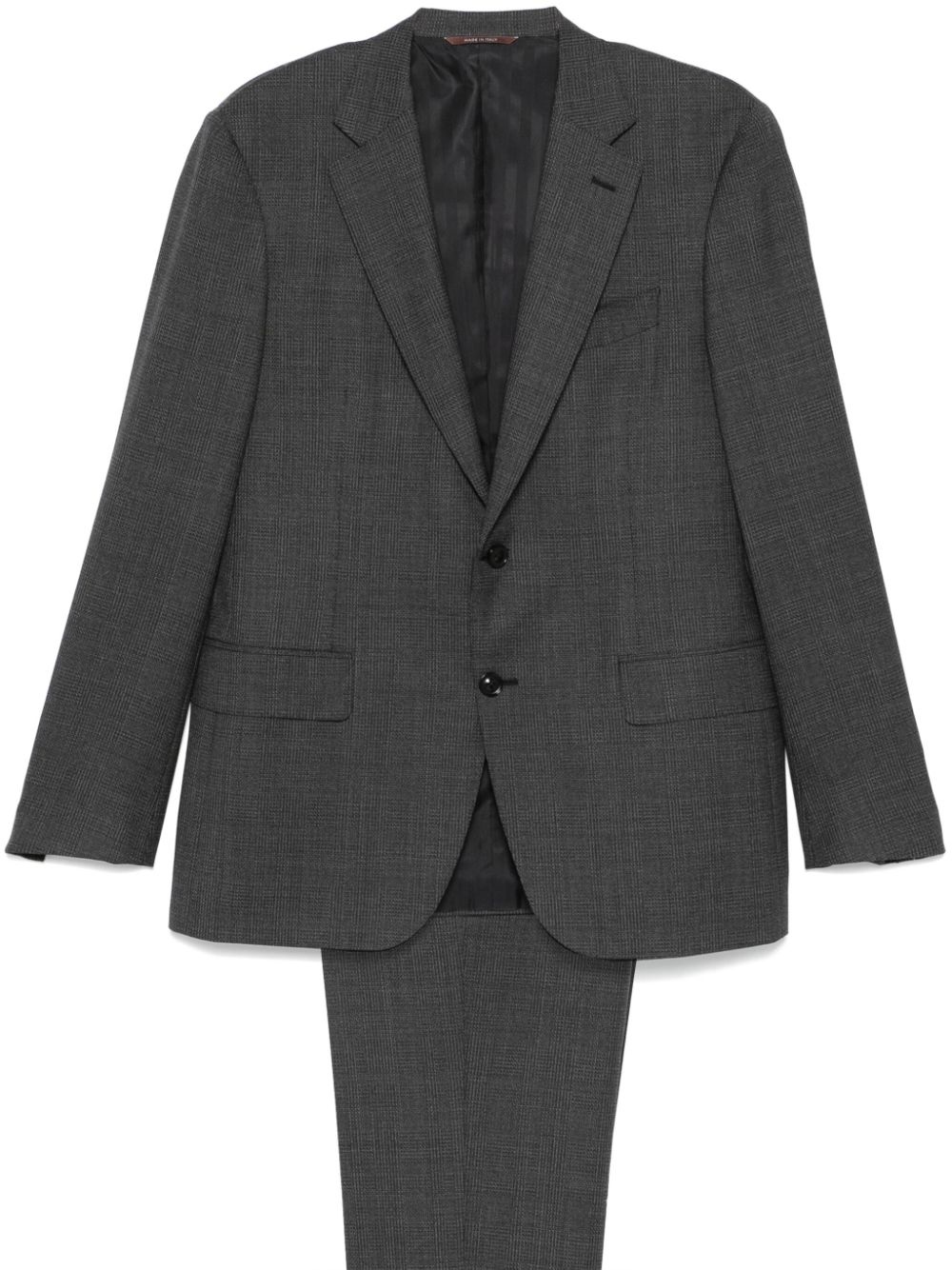 checked suit - 1