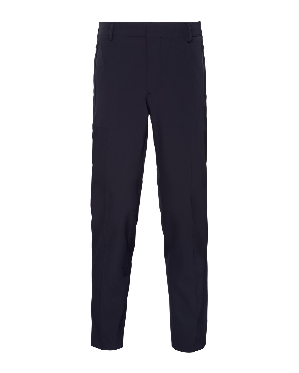 Stretch technical fabric trousers - 1