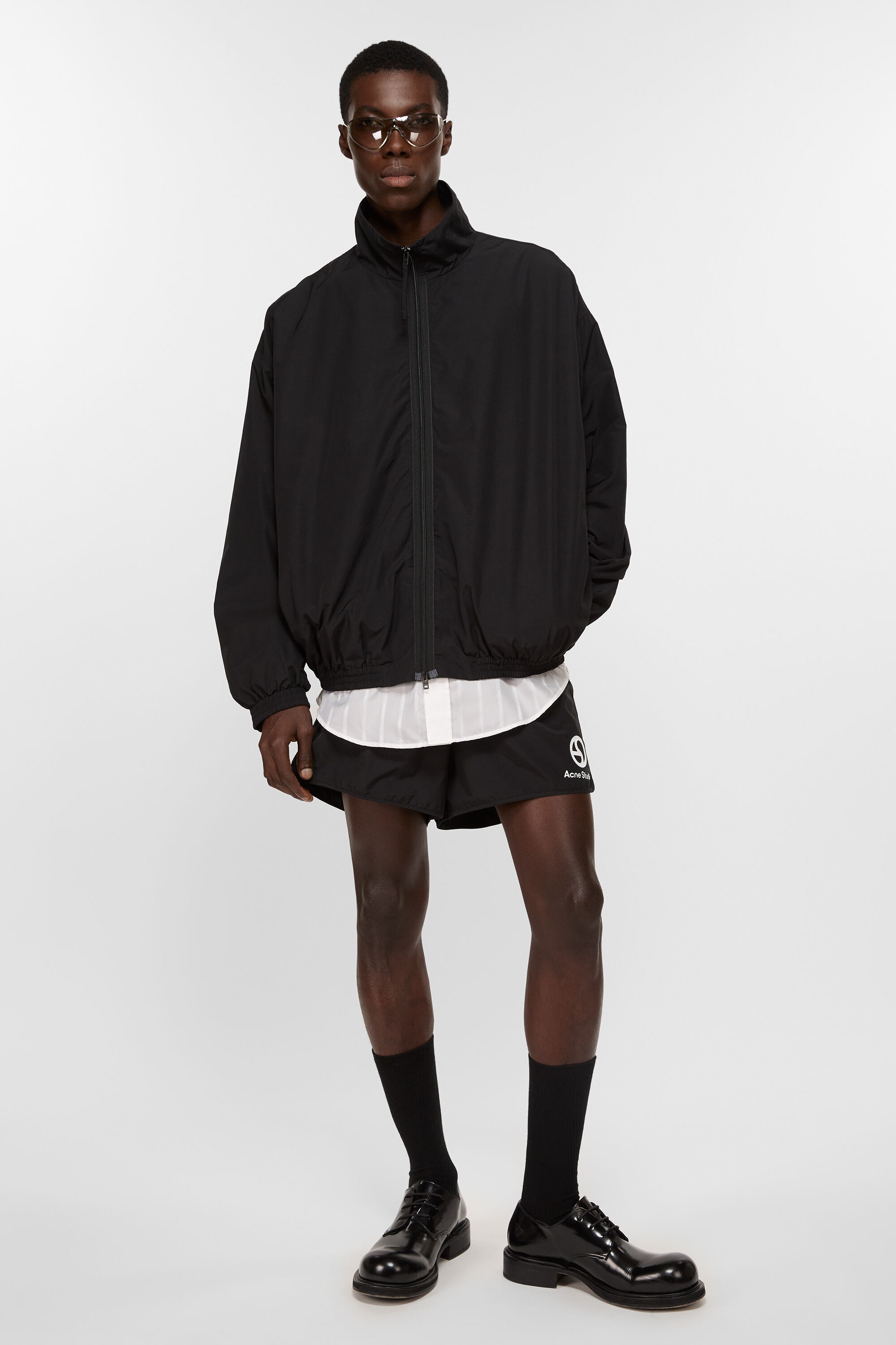 Logo jacket - Black - 5