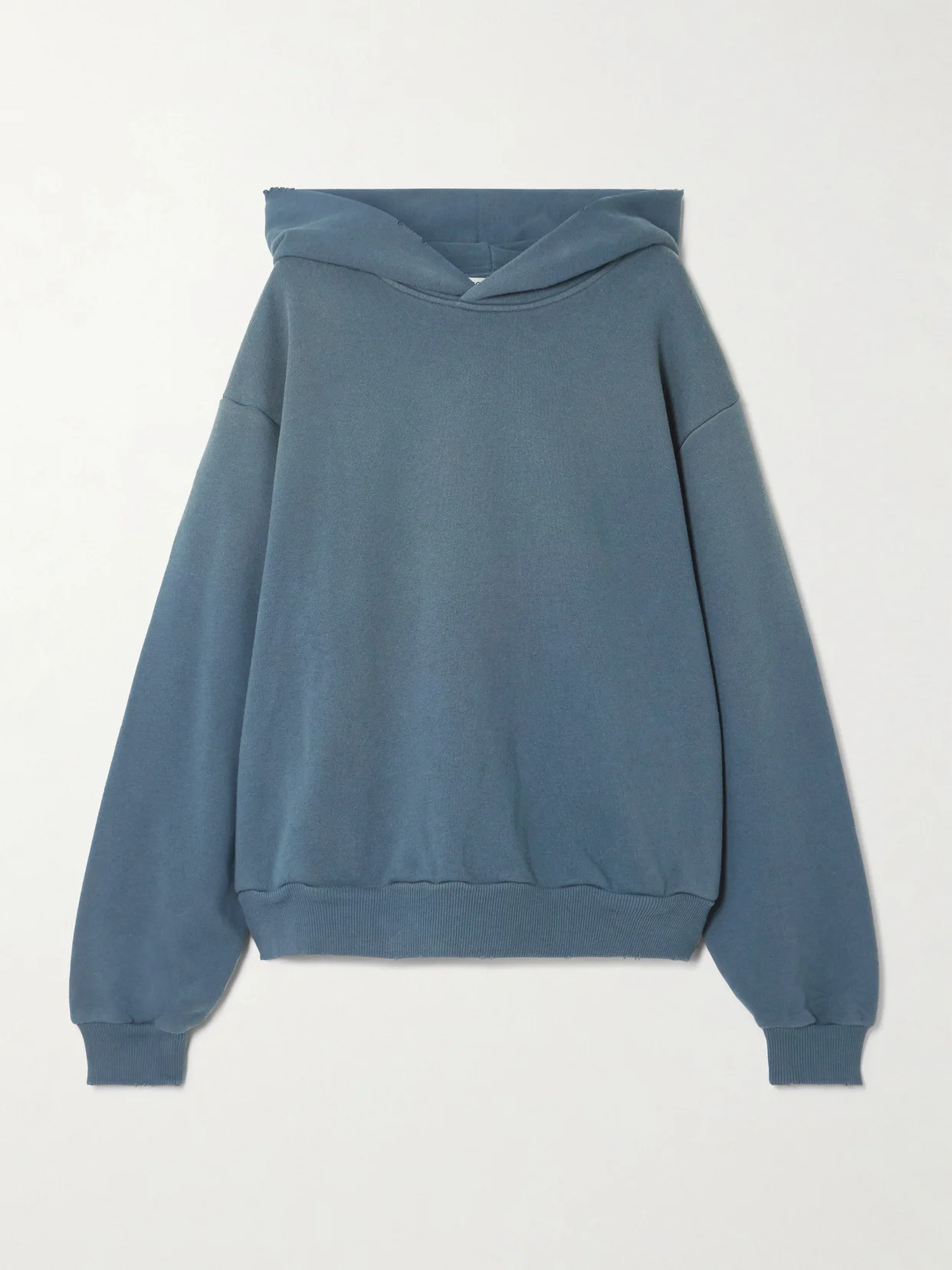 Printed Organic Cotton-blend Jersey Hoodie - 1