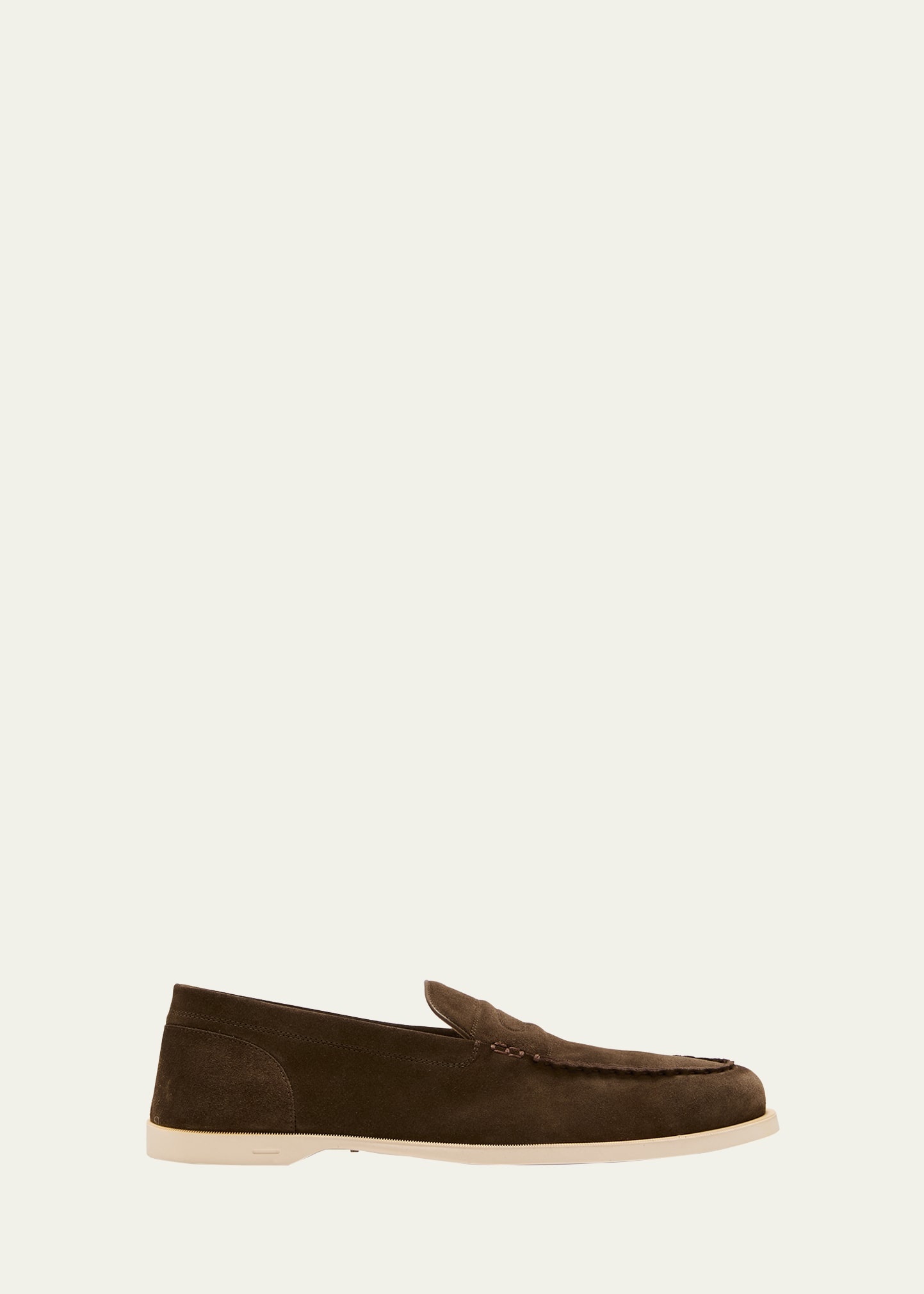 Men's Pace Suede Penny Loafers - 1