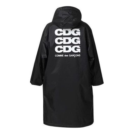 COMME des GARCONS Bench Boa Lined Coat 'Black' SZ-C002-051-1 - 1