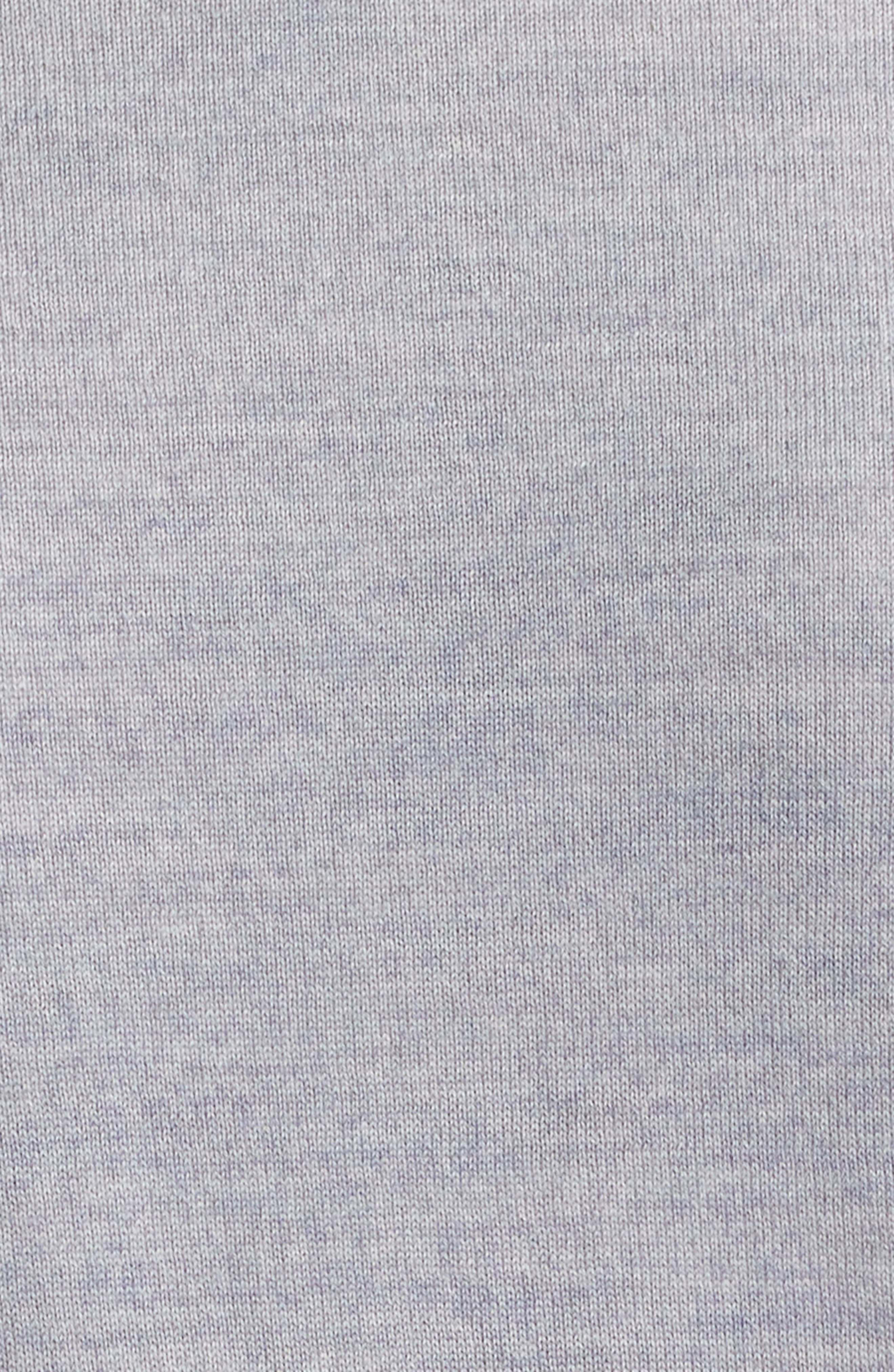 BOSS Farbella Short Sleeve Virgin Wool Sweater in Glacier Grey at Nordstrom - 6