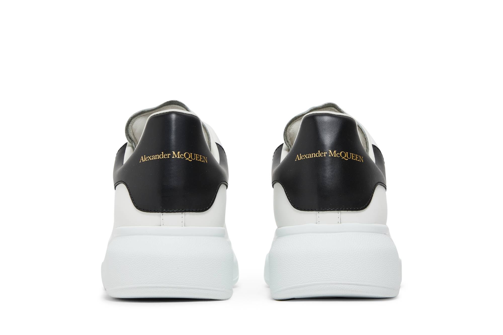 Alexander McQueen Oversized Sneaker 'White Black' - 6