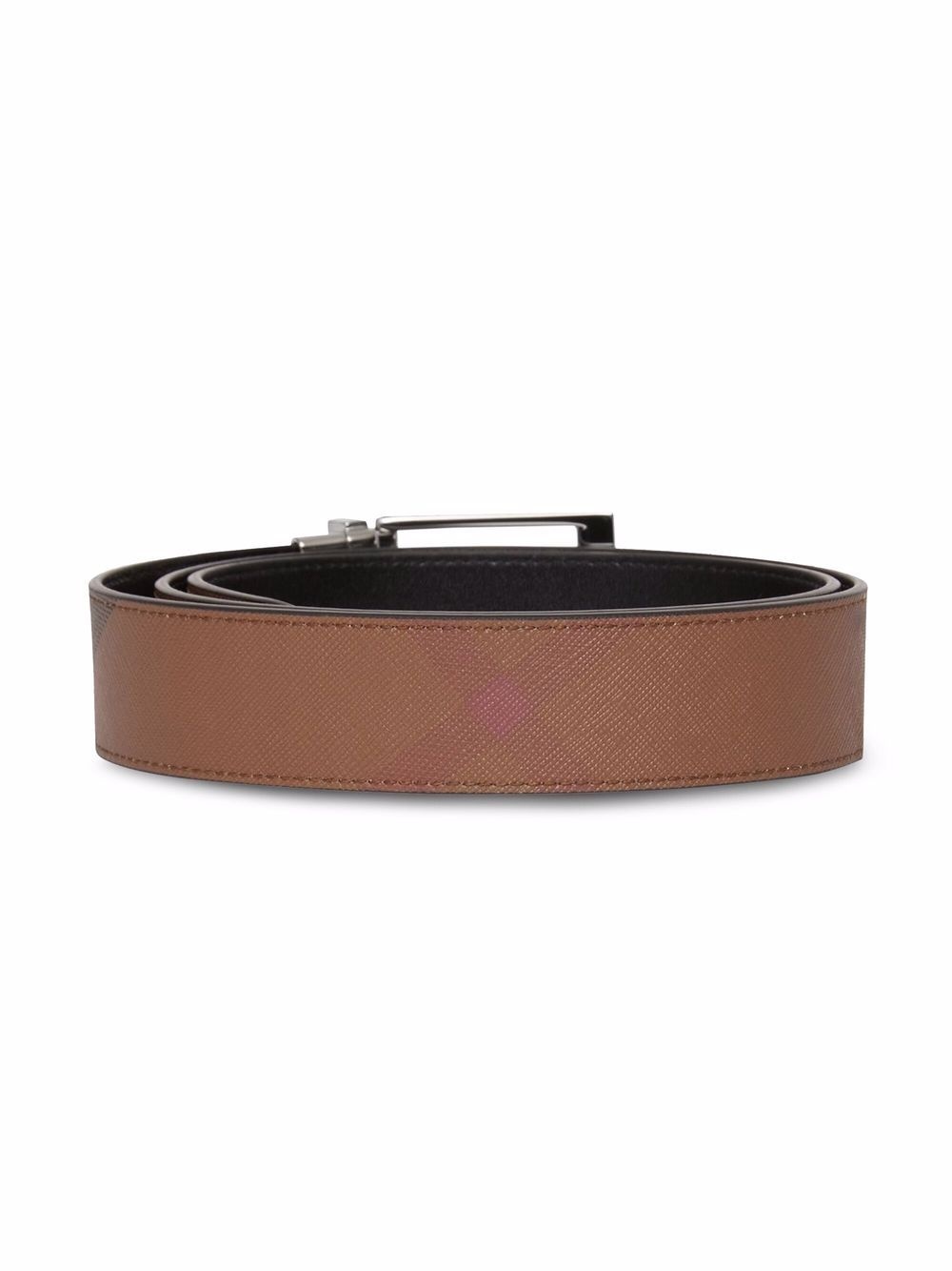 reversible check-print belt - 5