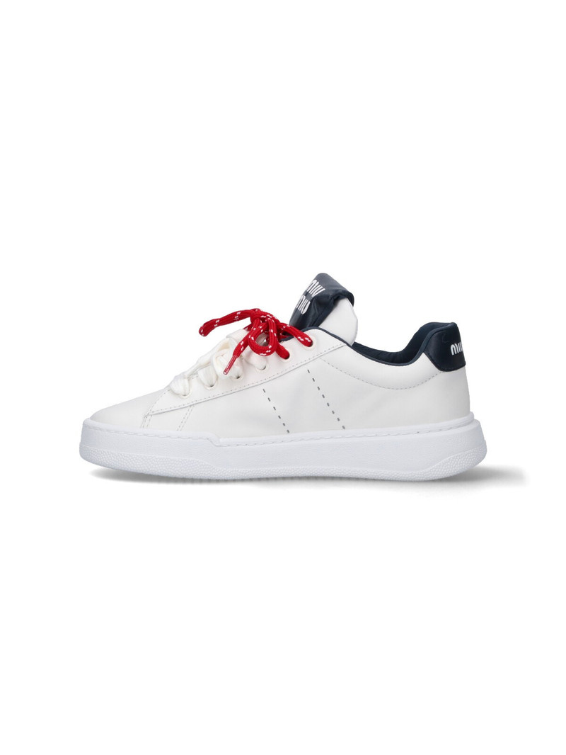Miu Miu LEATHER SNEAKERS outlook