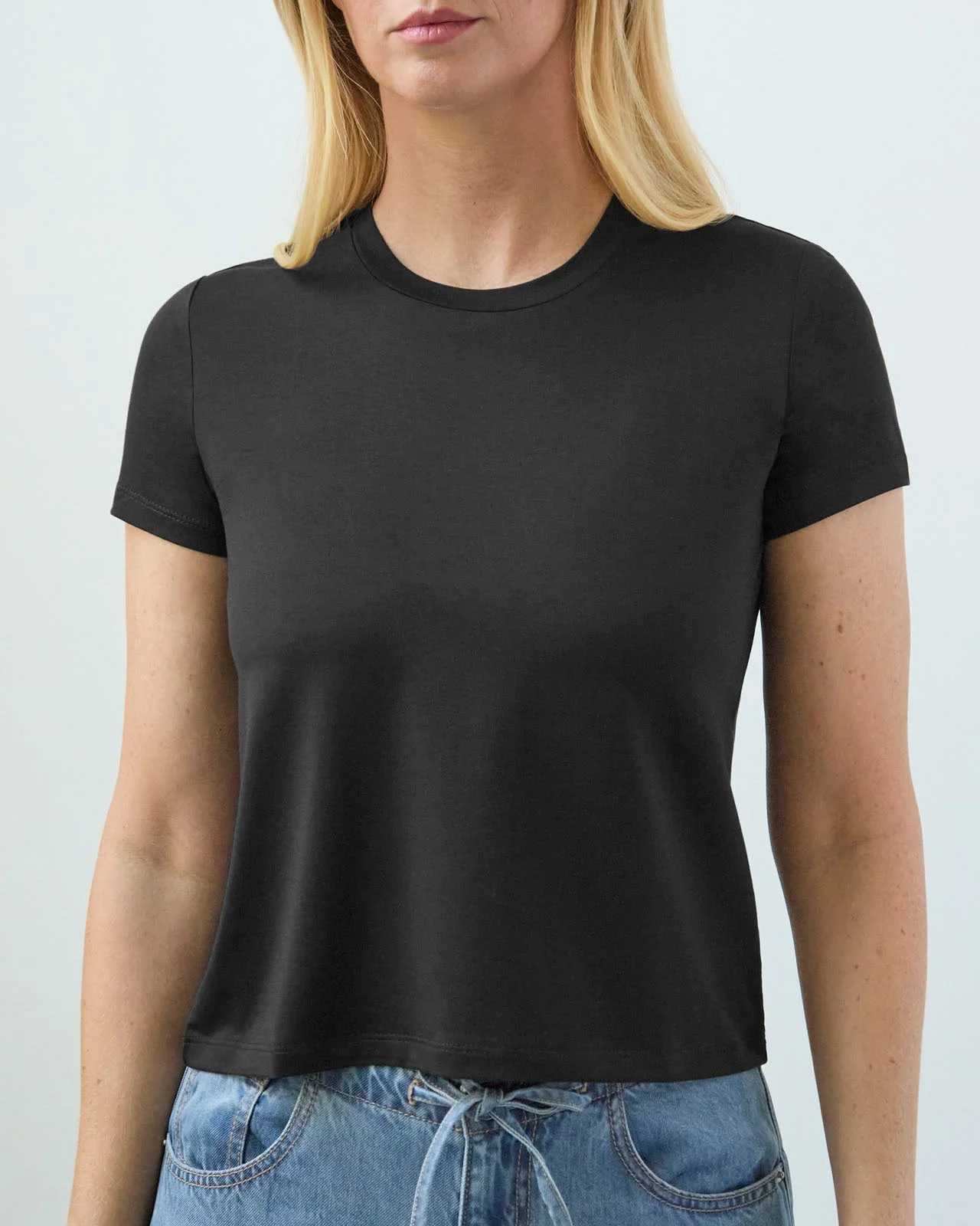 Tyra Crewneck Tee - 1