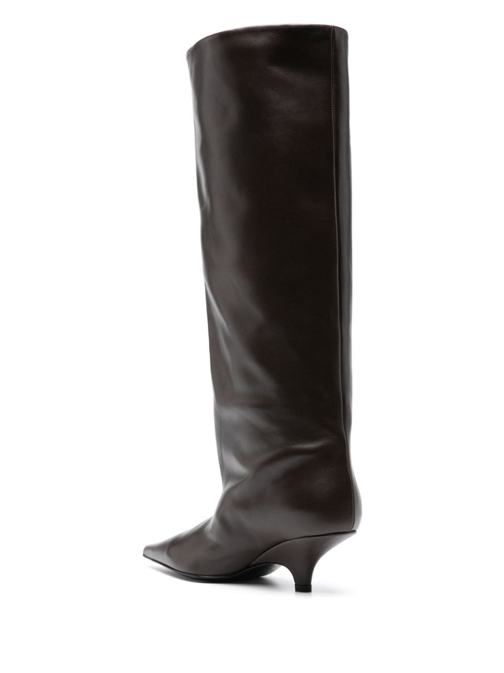 55mm leather boots - 3