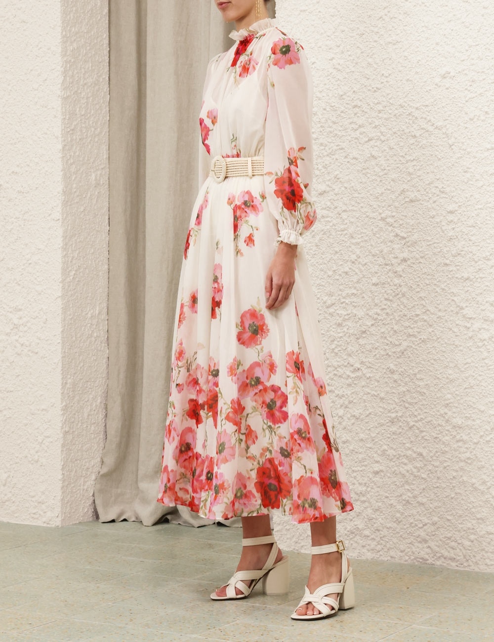 【Zimmermann】LIGHTBURST MAXI SKIRT フローラル マキシ Zimmermann LIGHTBURST MAXI SKIRT | REVERSIBLE