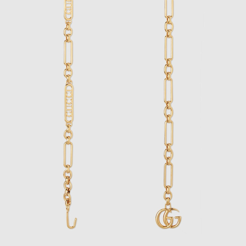 GUCCI Chain belt with Gucci logo motif outlook