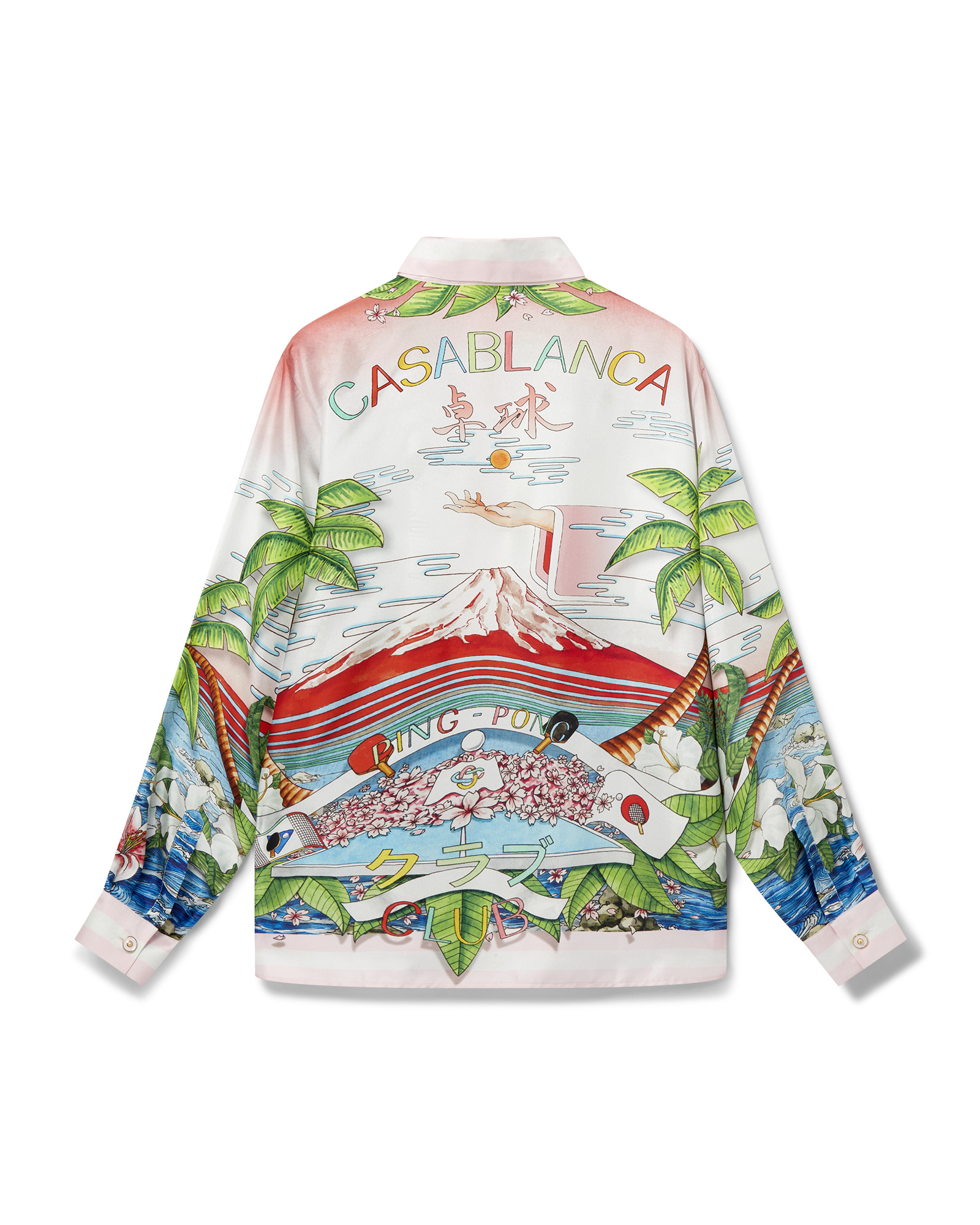 Ping Pong Club Sunset Silk Shirt - 2